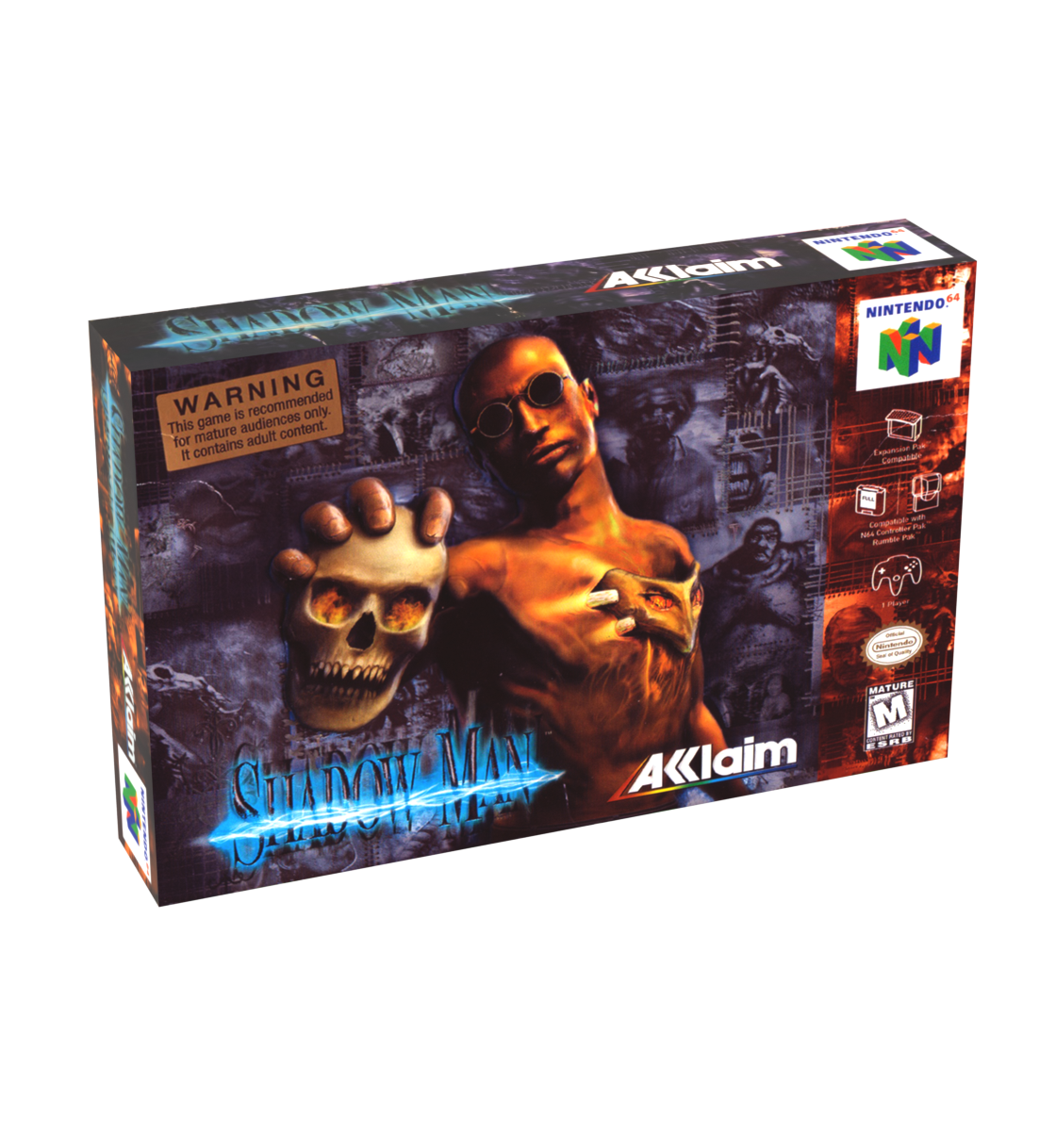 Shadow Man Reproduction Box