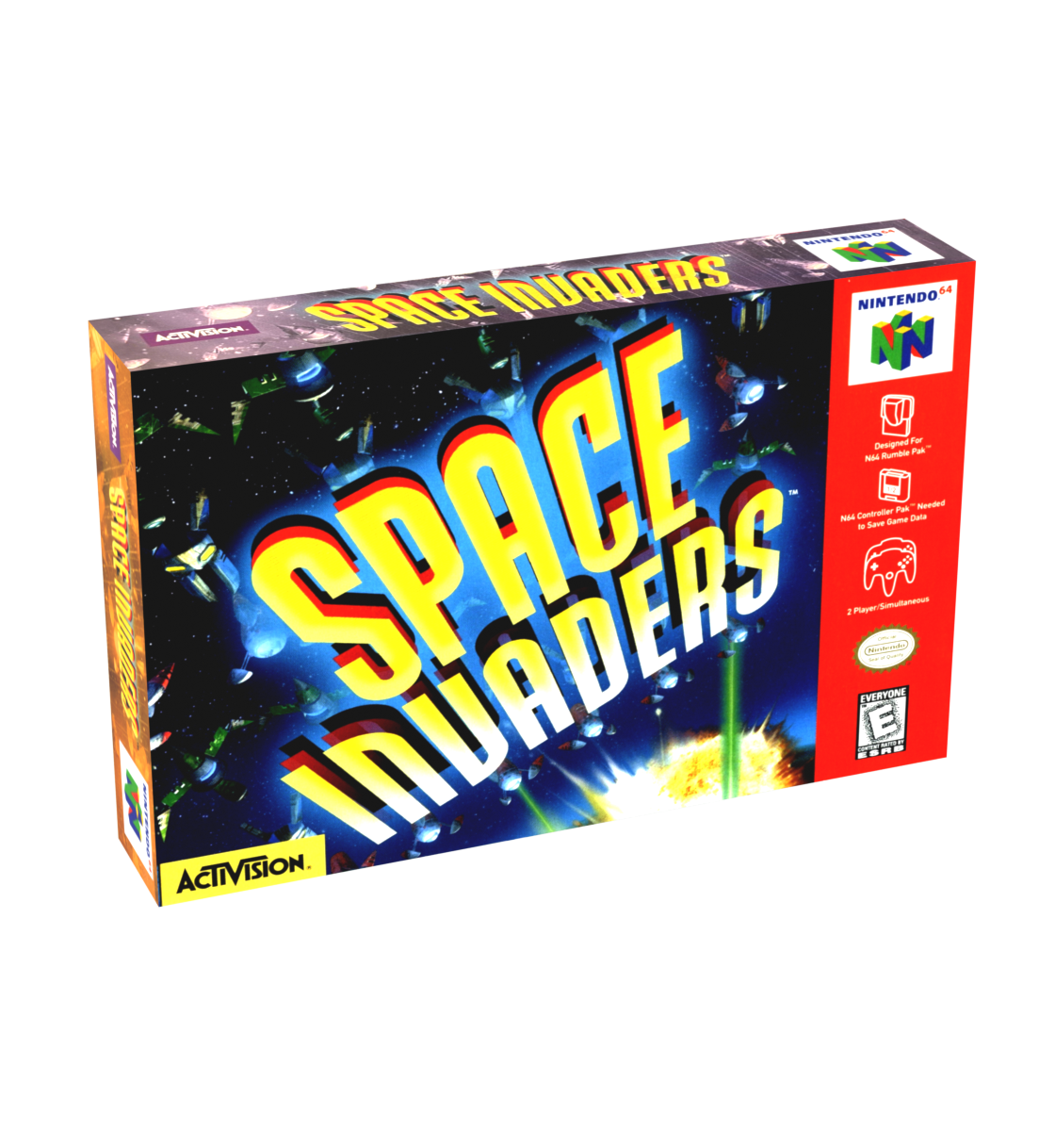 Space Invaders Reproduction Box