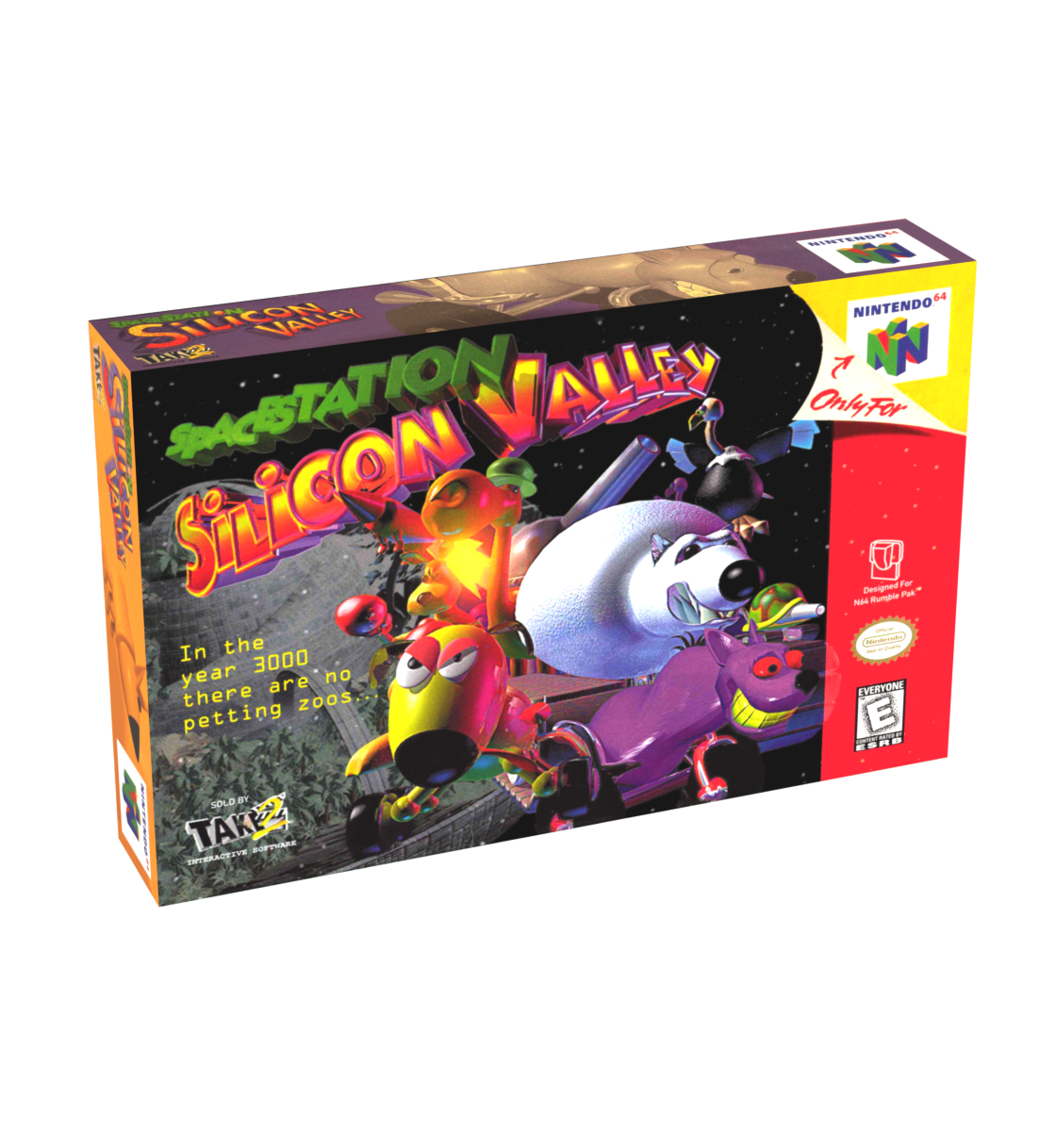 Space Station Silicon Valley Reproduction Box