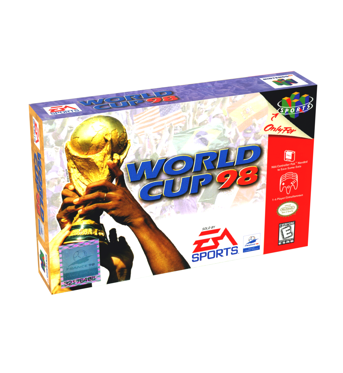 World Cup 98 Reproduction Box