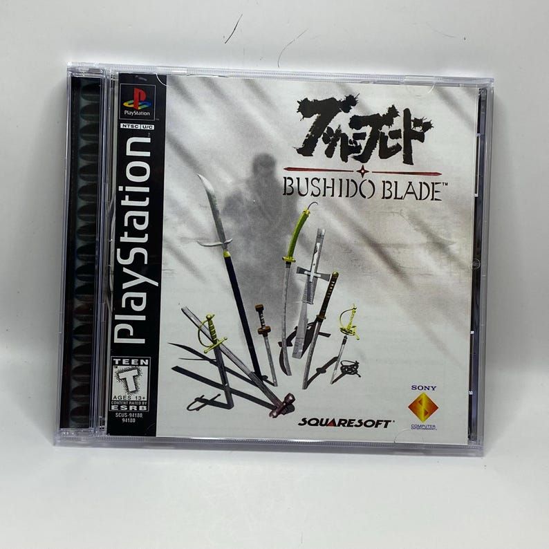 Bushido Blade | NTSC | Playstation | PS1 | En | Reproduction Case and Booklet - NO GAME