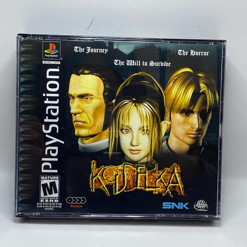 Koudelka | NTSC | Playstation | PS1 | En | Reproduction Case and Booklet - NO GAME