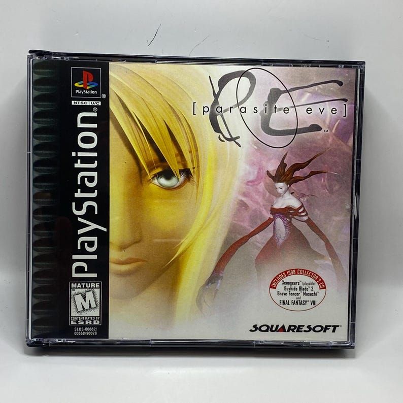 Parasite Eve | NTSC | Playstation | PS1 | En | Reproduction Case and Booklet - NO GAME