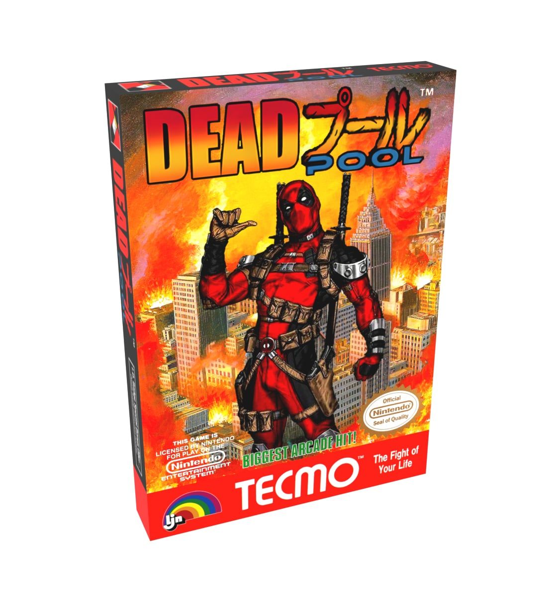 Deadpool Gaiden Reproduction Box