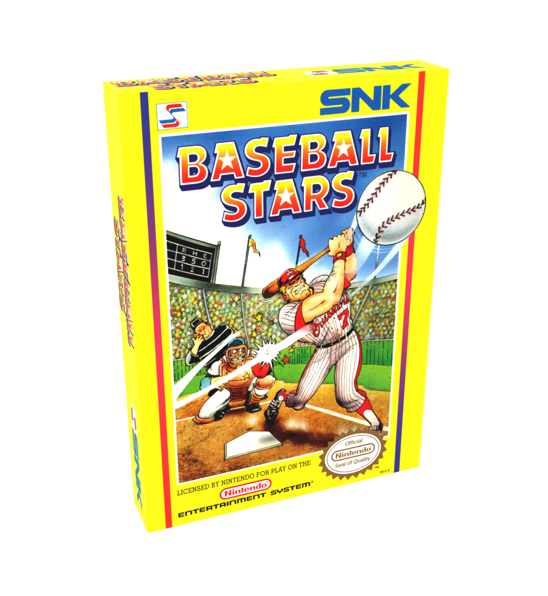 Baseball Stars Reproduction Box