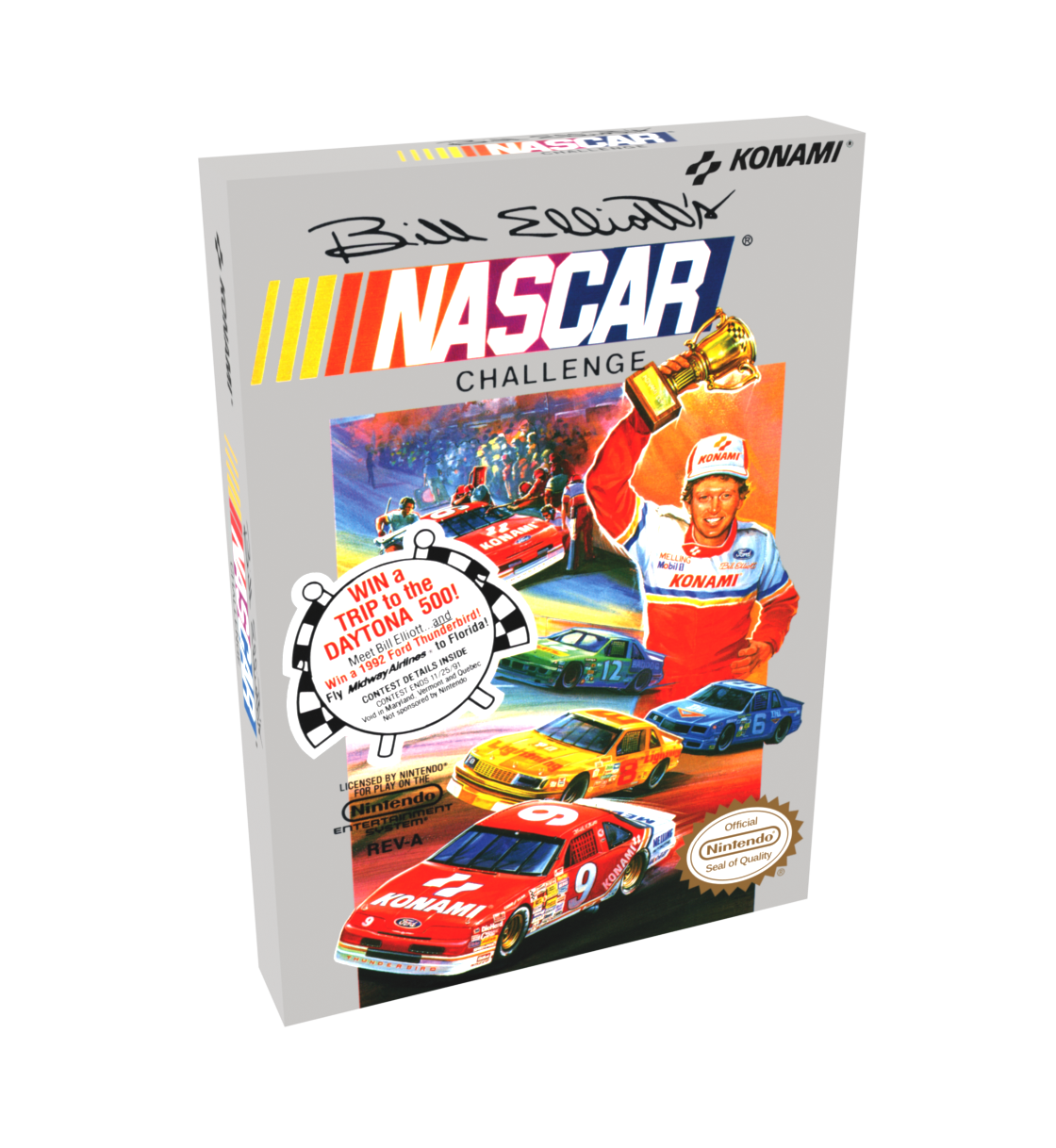 Bill Elliot&#39;s NASCAR Challenge Reproduction Box