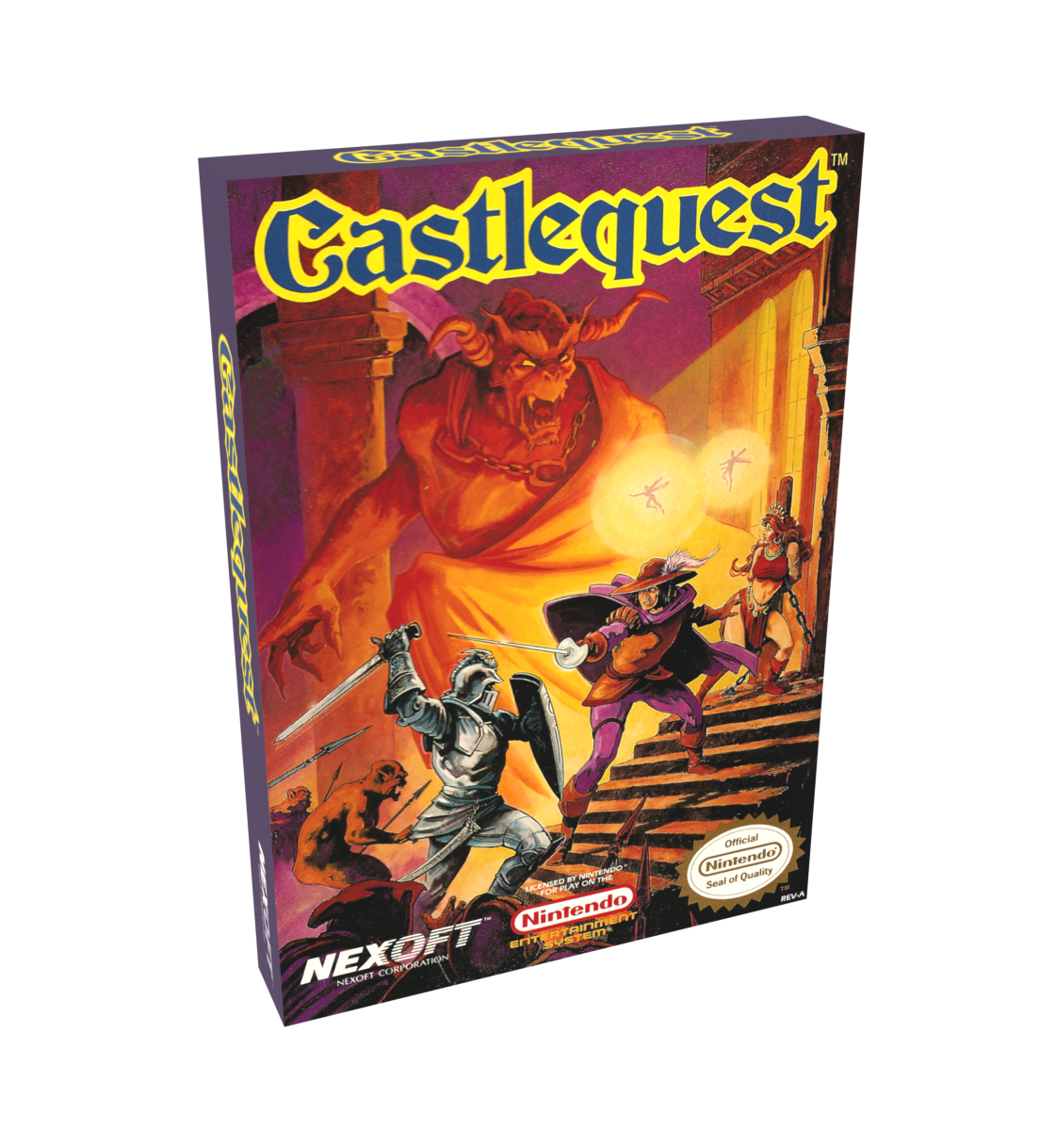 Castlequest Reproduction Box