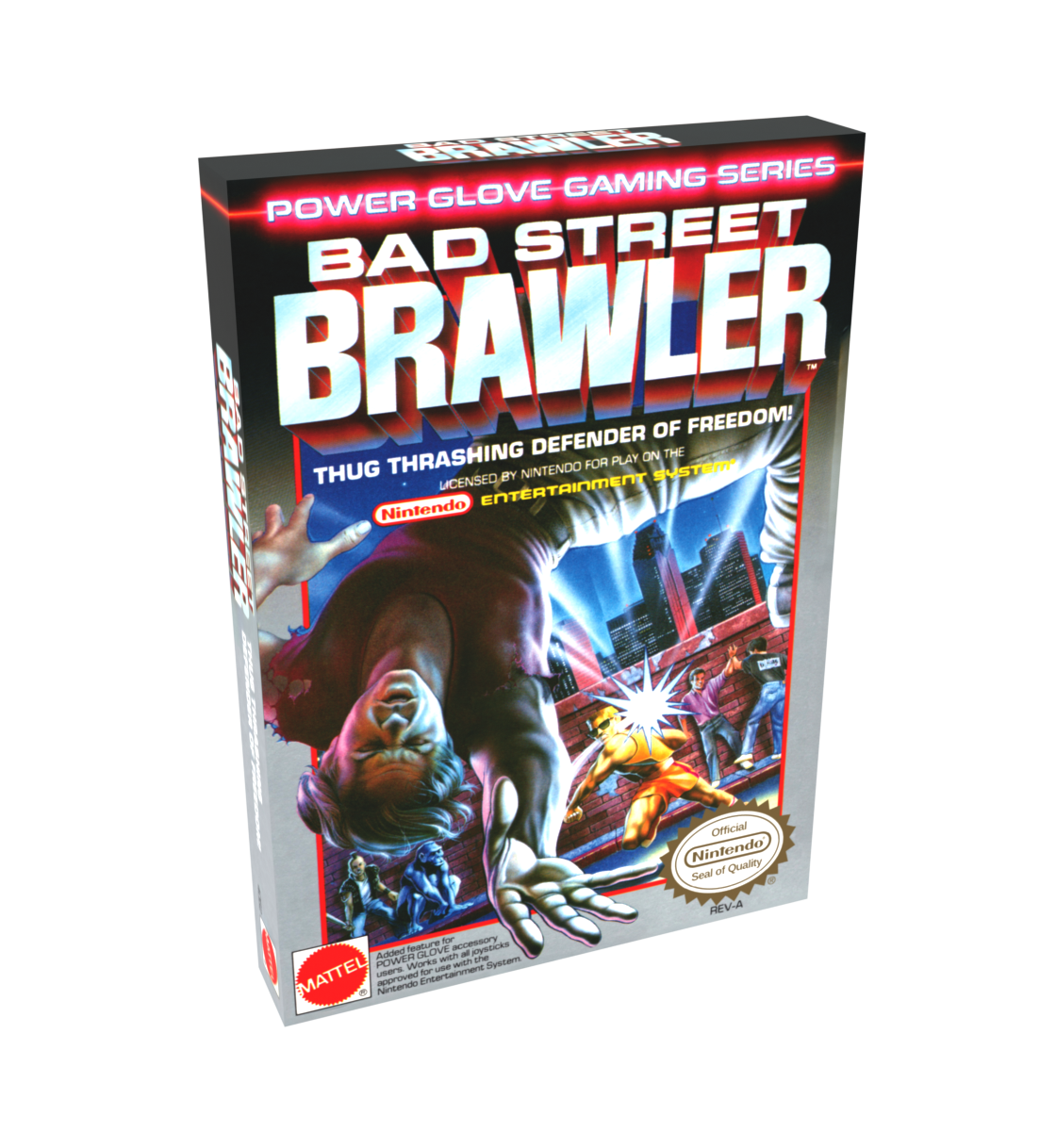 Bad Street Brawler Reproduction Box
