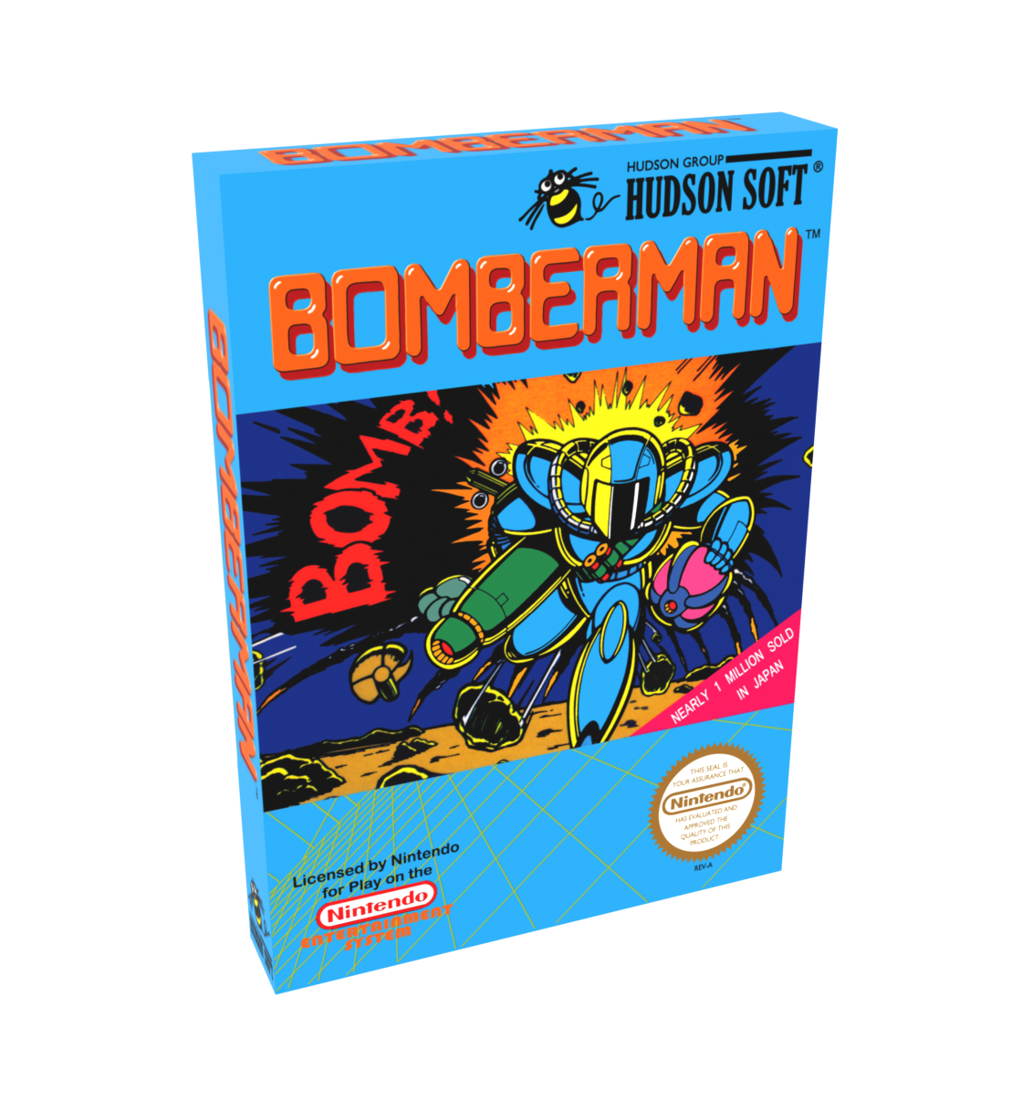Bomberman Reproduction Box