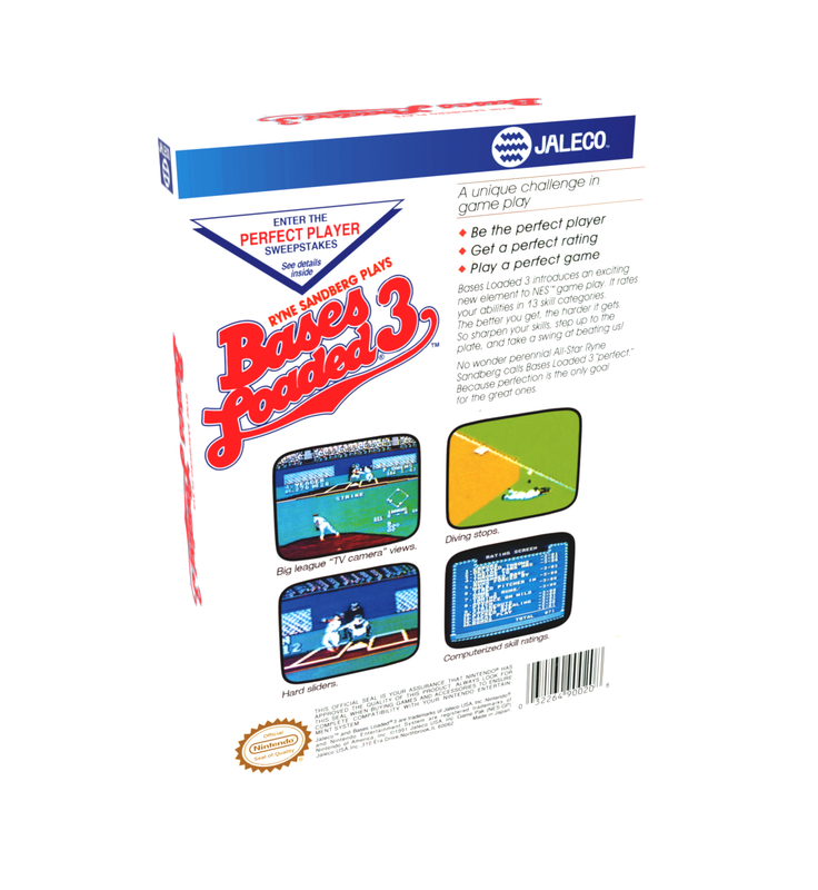 Bases Loaded 3 Reproduction Box