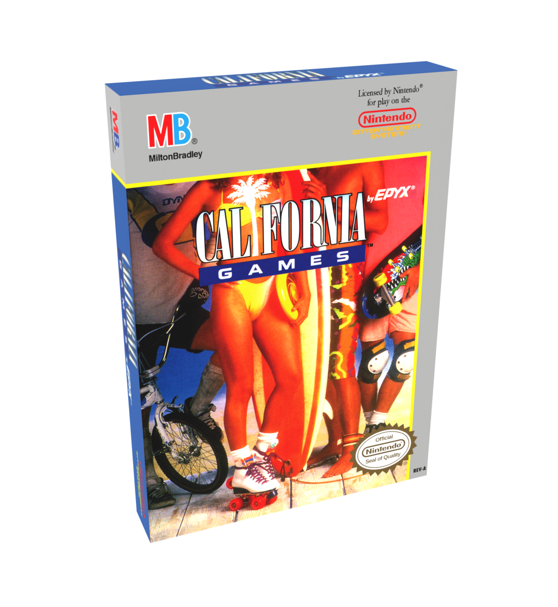 California Games Reproduction Box