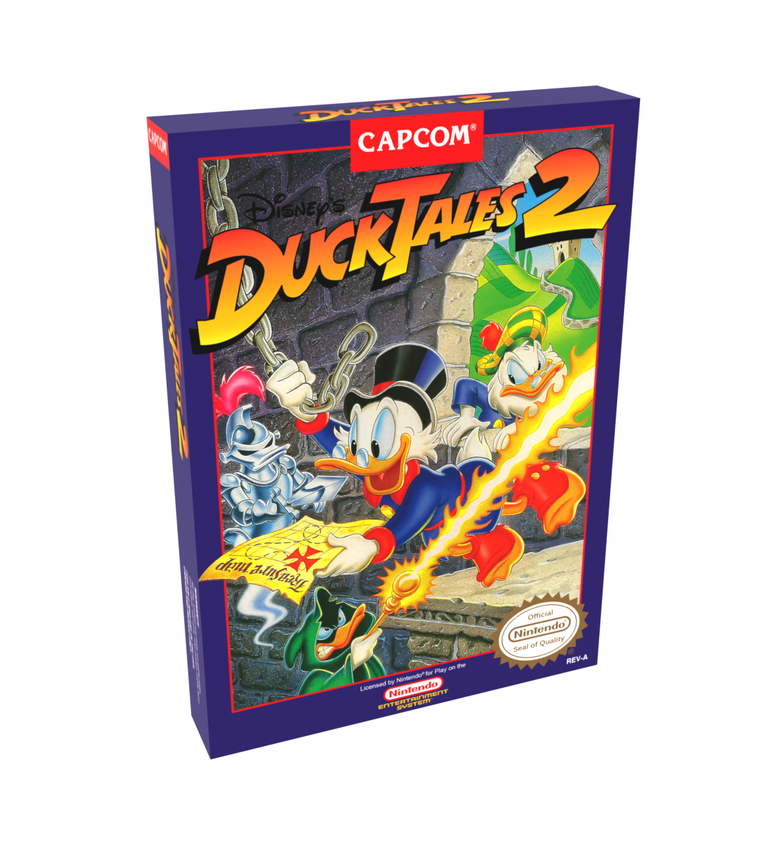 Duck Tales 2 Reproduction Box