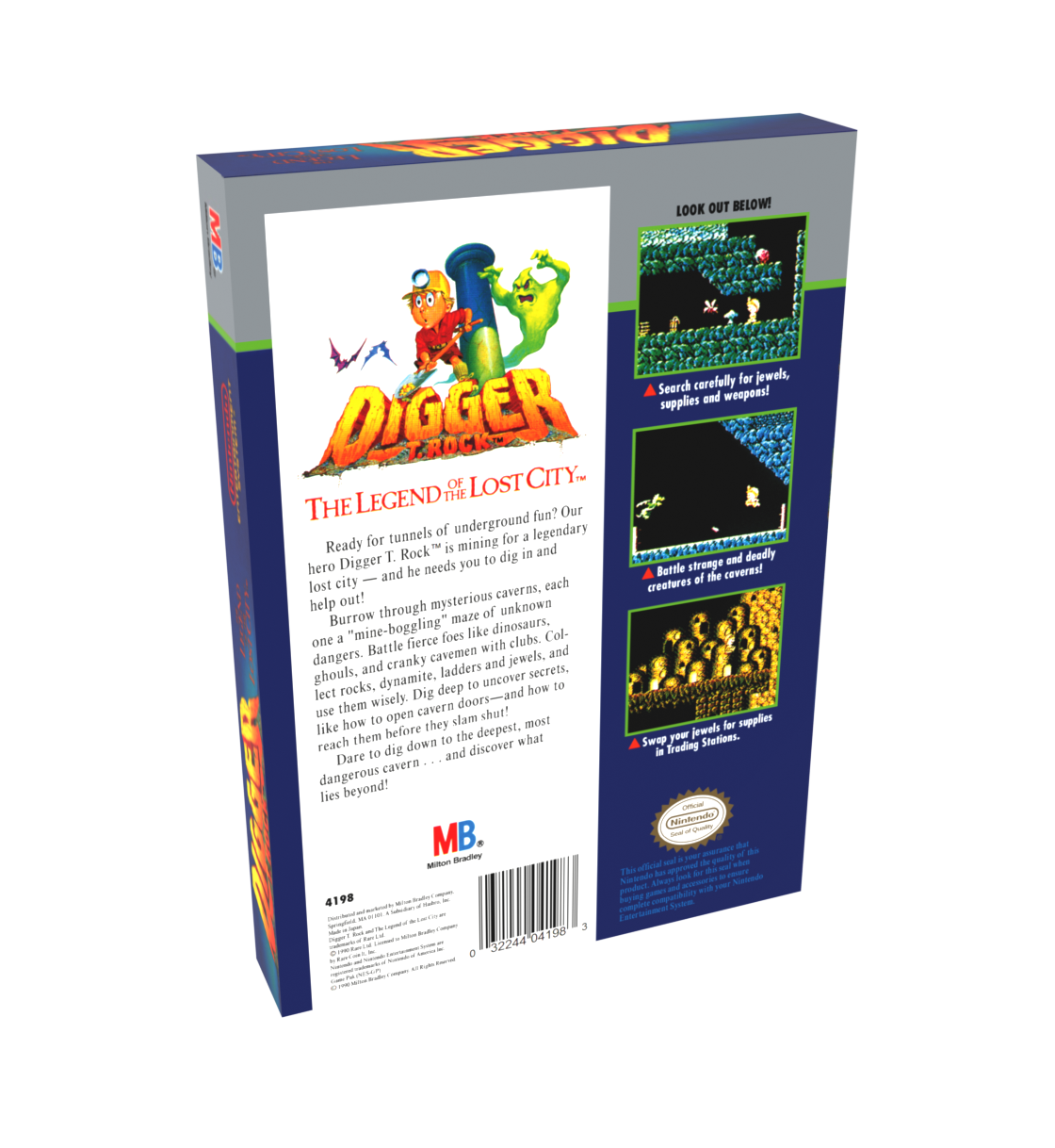 Digger T. Rock Reproduction Box