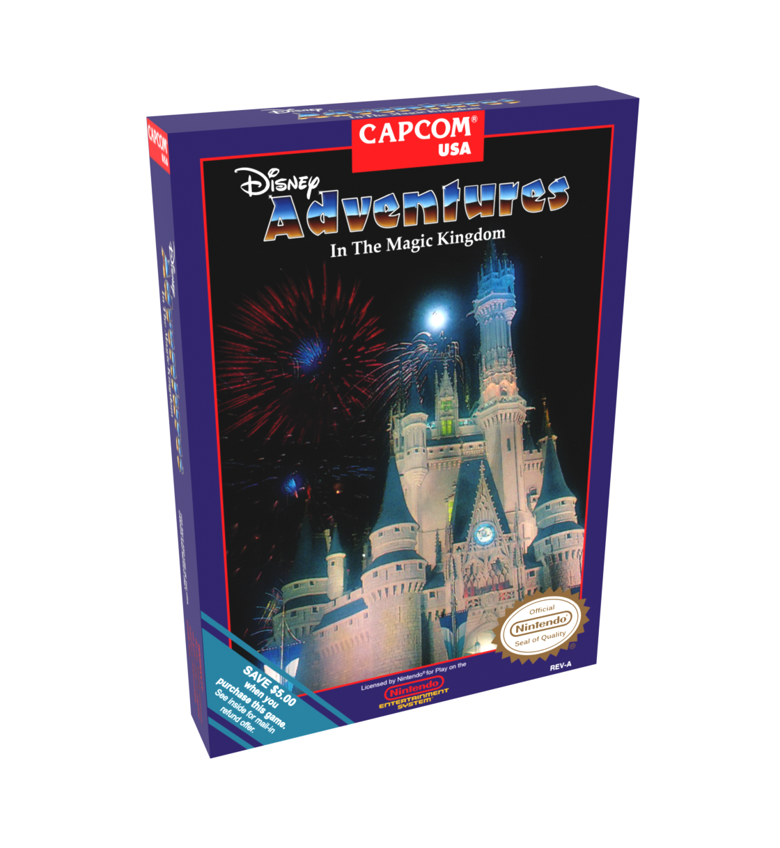 Disney Adventures in the Magic Kingdom Reproduction Box