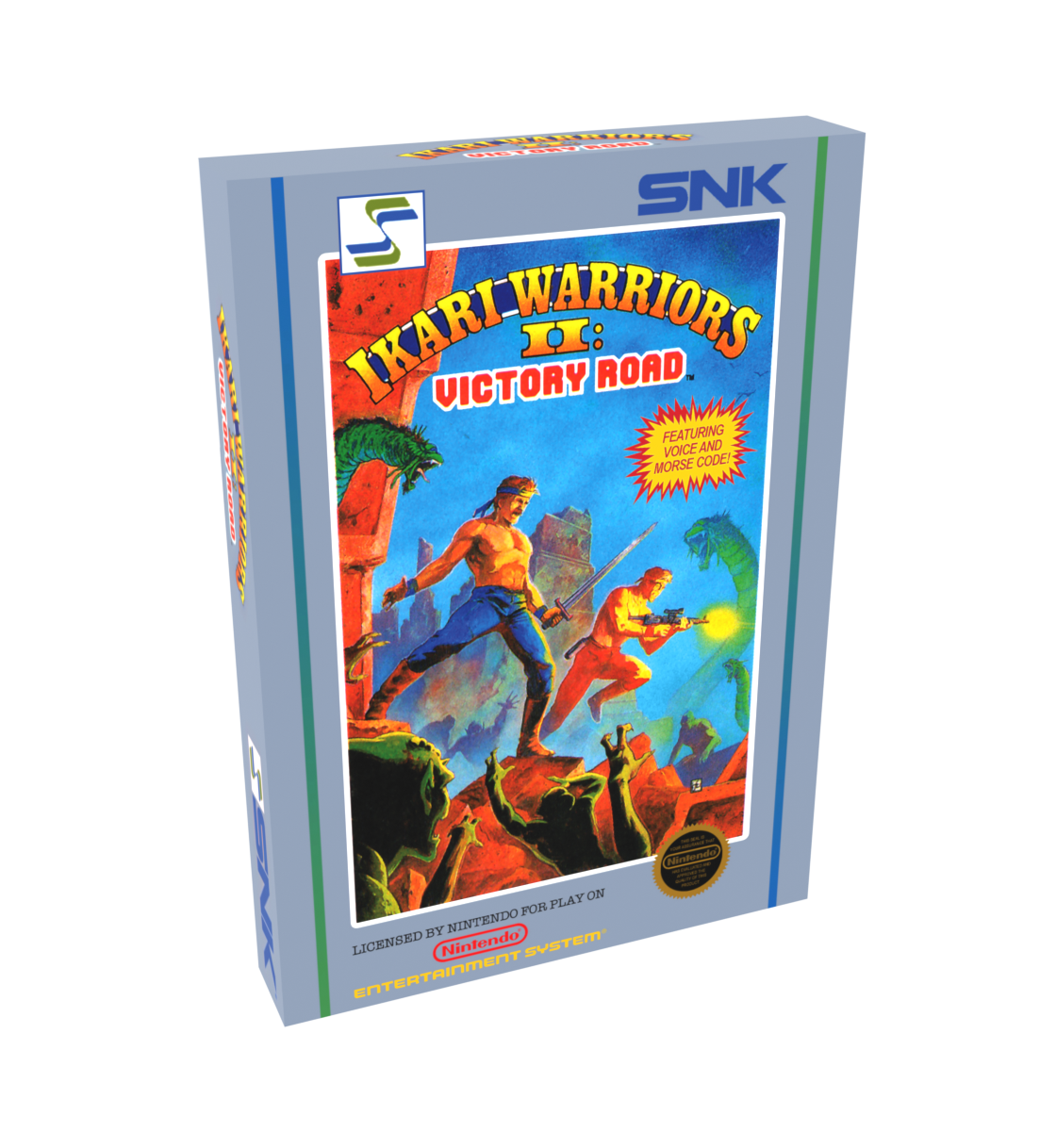 IKARI Warriors Victory Road Reproduction Box