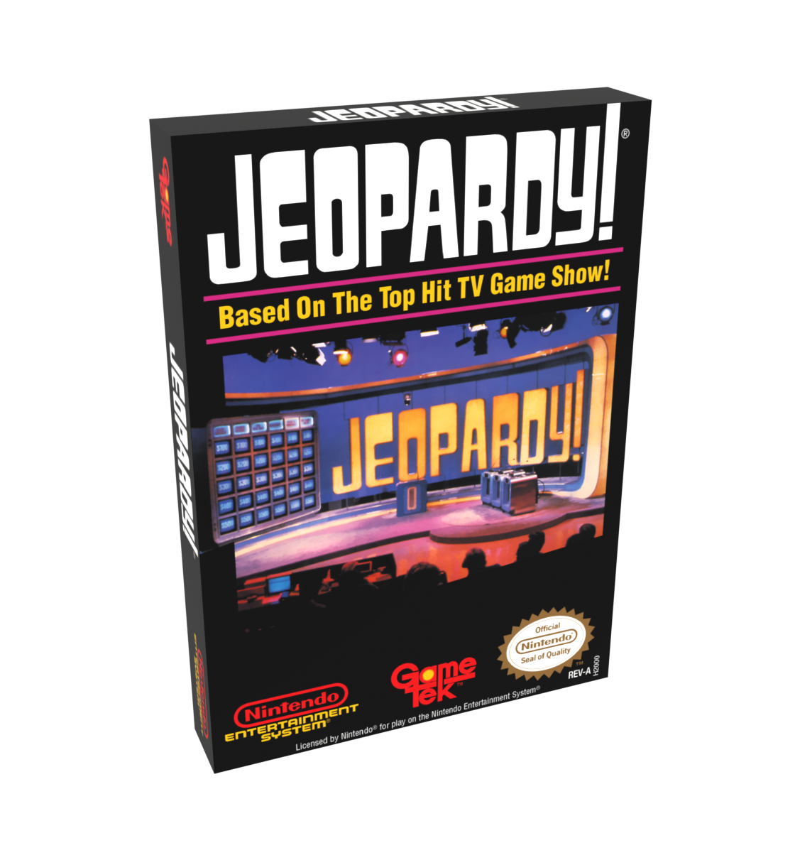 Jeopardy Reproduction Box