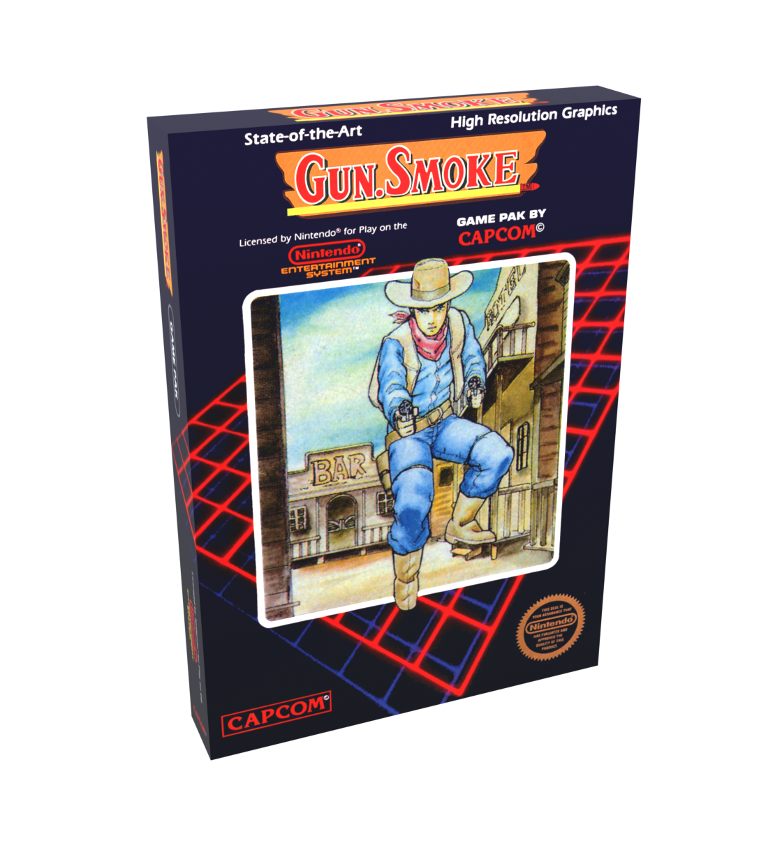 Gun Smoke Reproduction Box