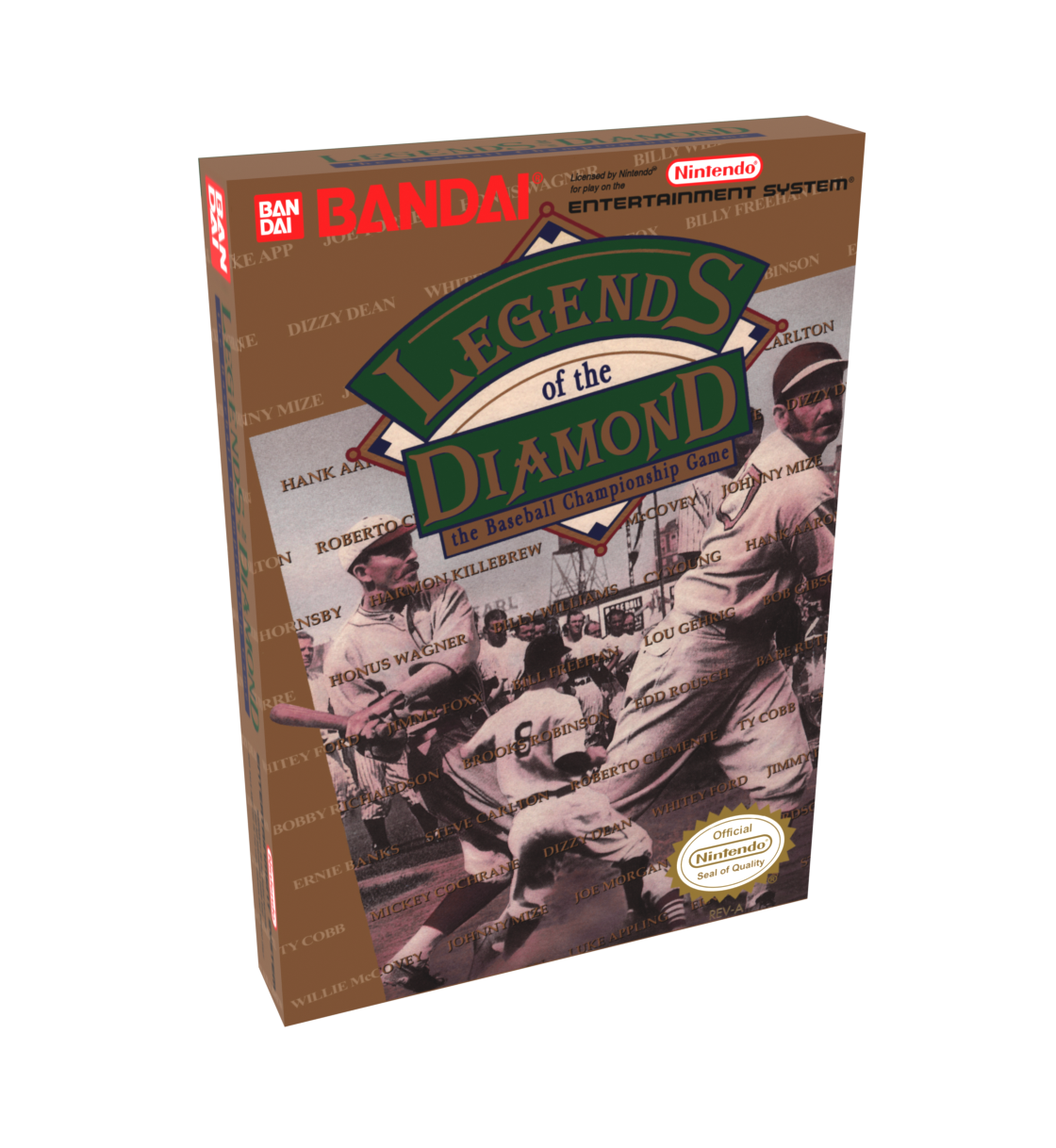 Legends of the Diamond Reproduction Box