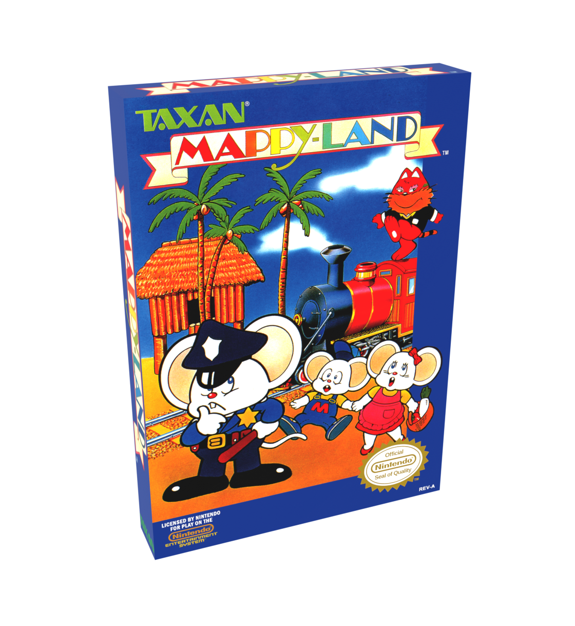 Mappy-Land Reproduction Box