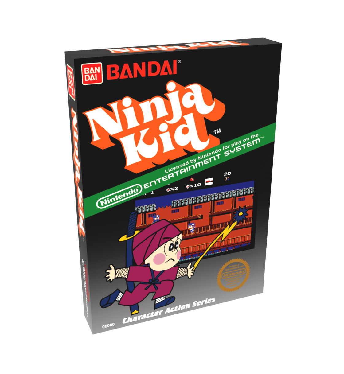 Ninja Kid Reproduction Box