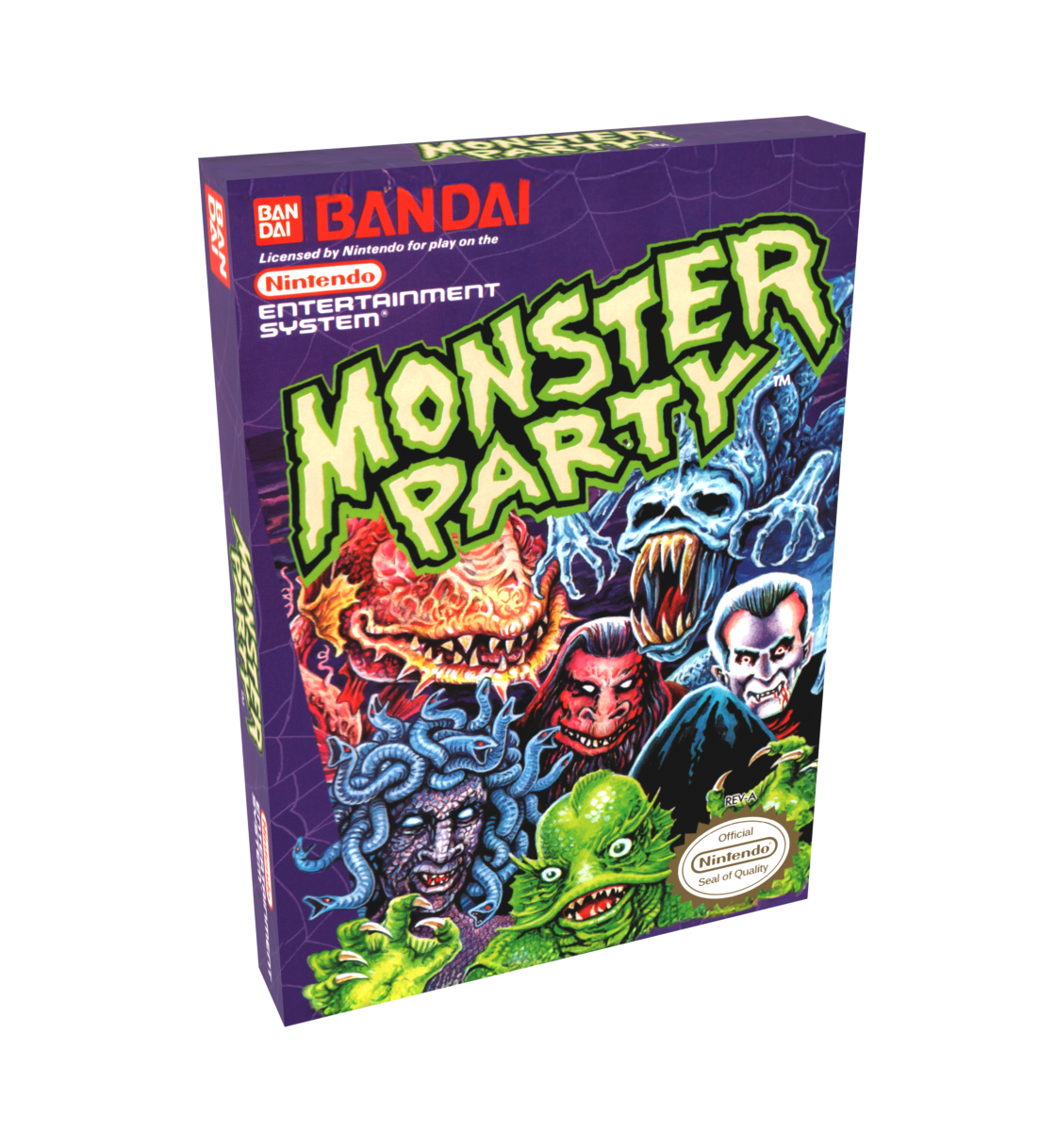 Monster Party Reproduction Box