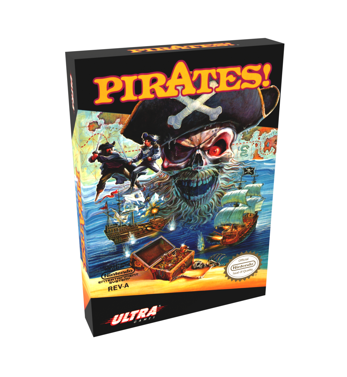 Pirates! Reproduction Box