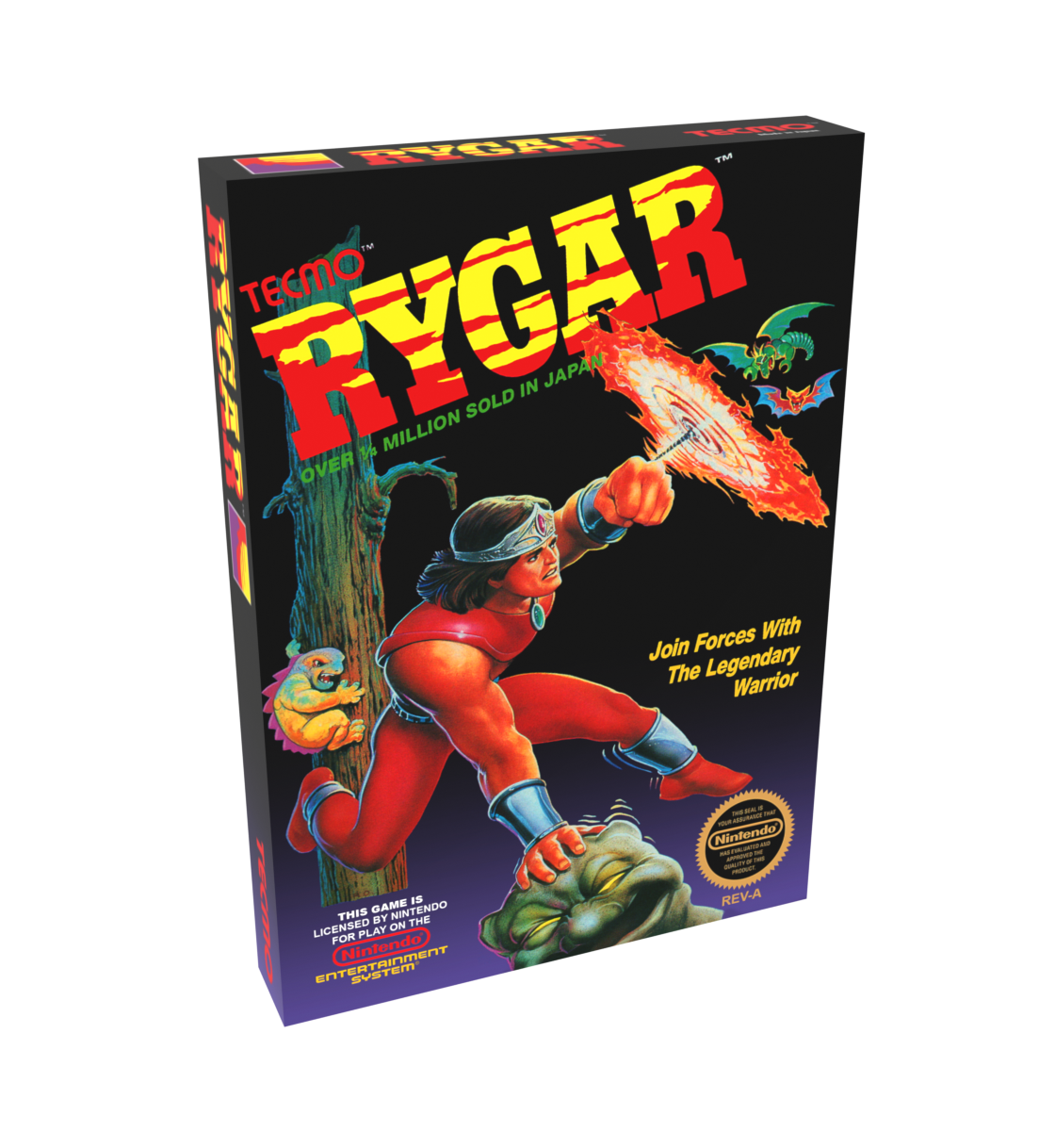 Rygar Reproduction Box