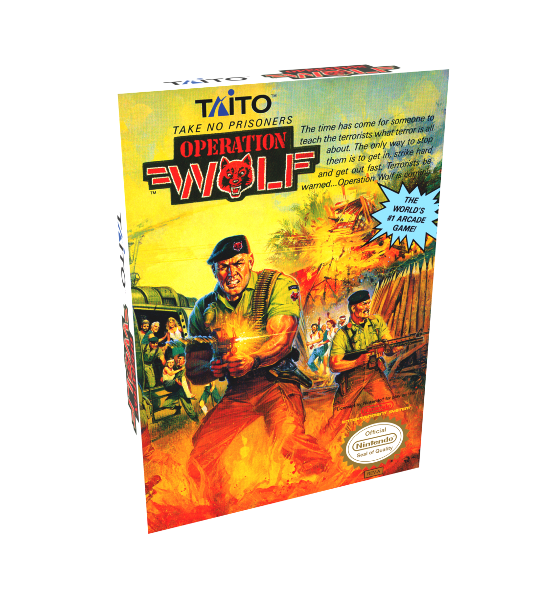 Operation Wolf Reproduction Box