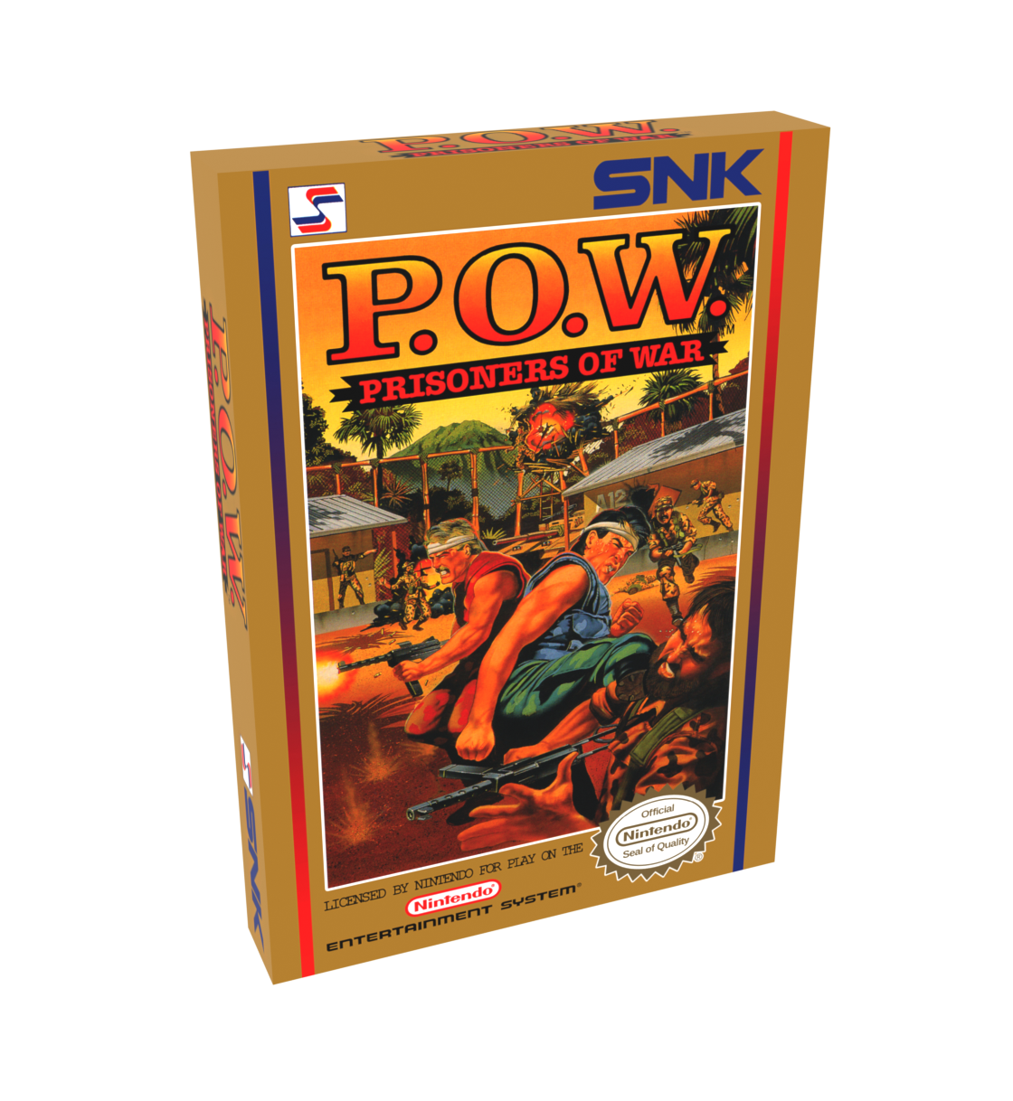 P.O.W. Prisoners of War Reproduction Box