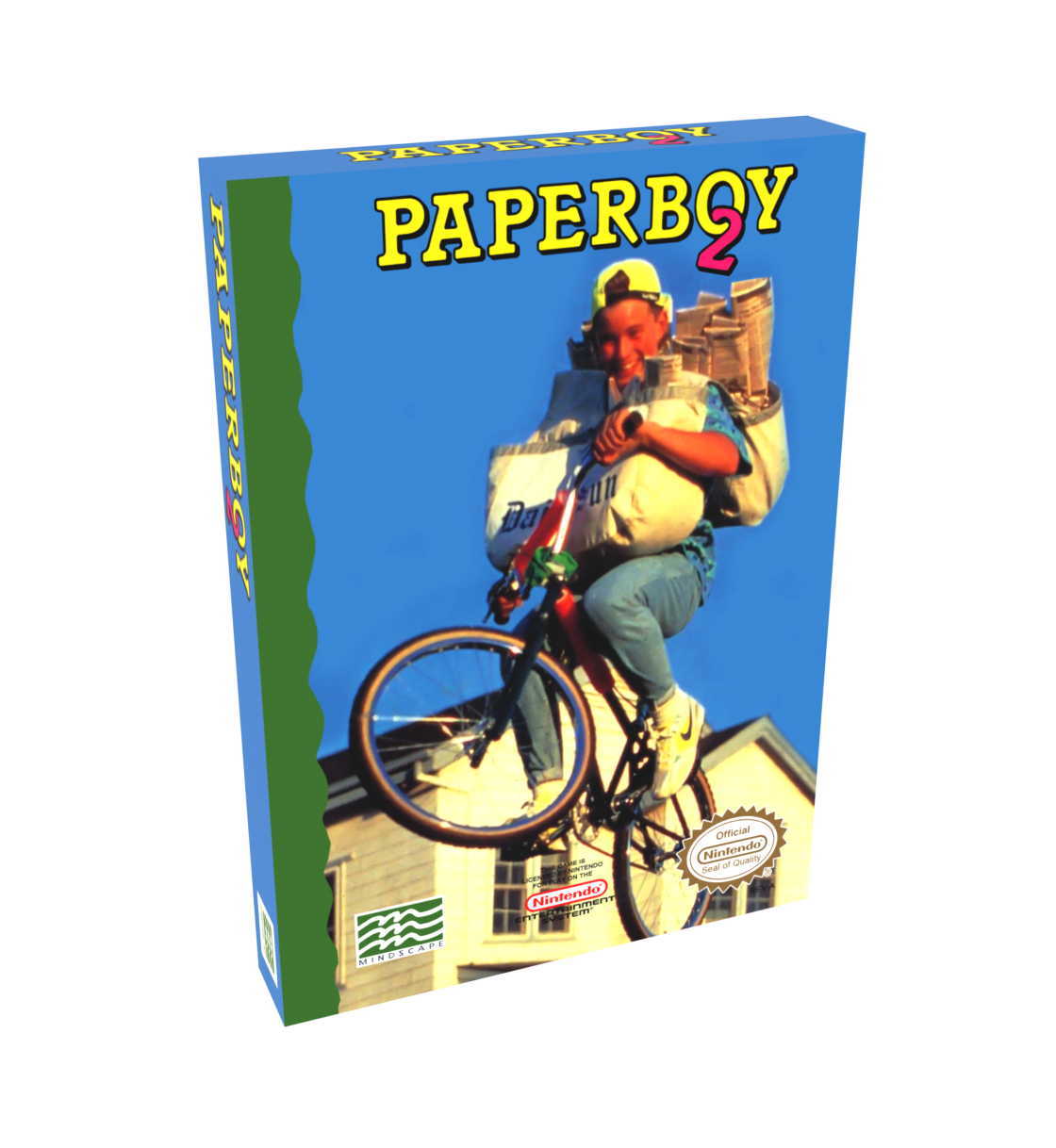 Paper Boy 2 Reproduction Box