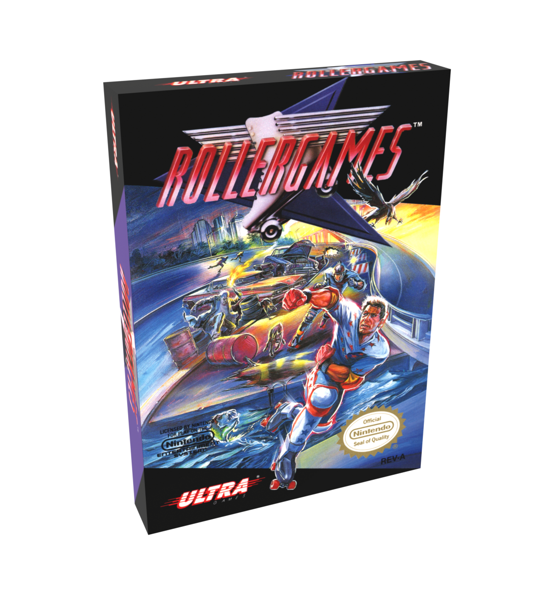 Roller Games Reproduction Box