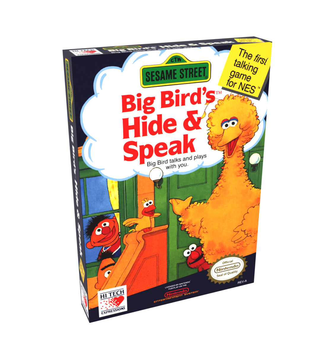 Sesame Street Big Bird&#39;s Hide &amp; Speak Reproduction Box
