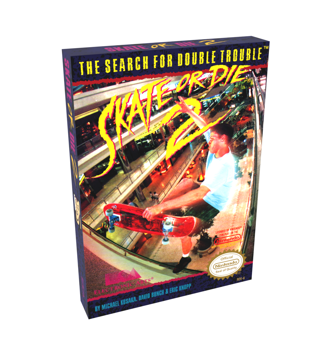 Skate or Die 2 Reproduction Box