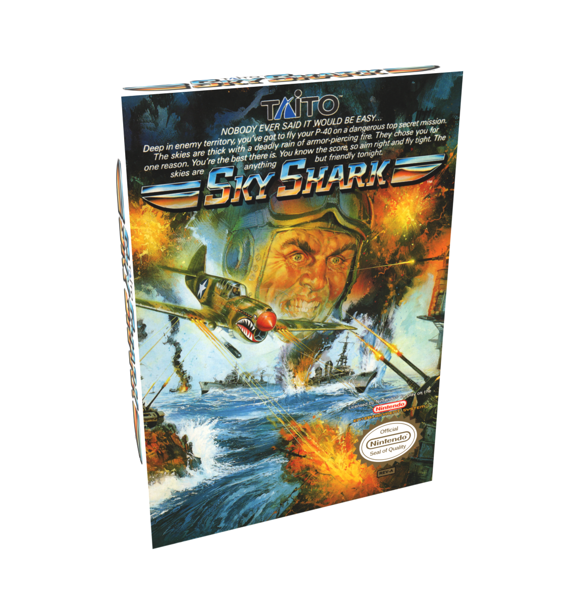 Sky Shark Reproduction Box
