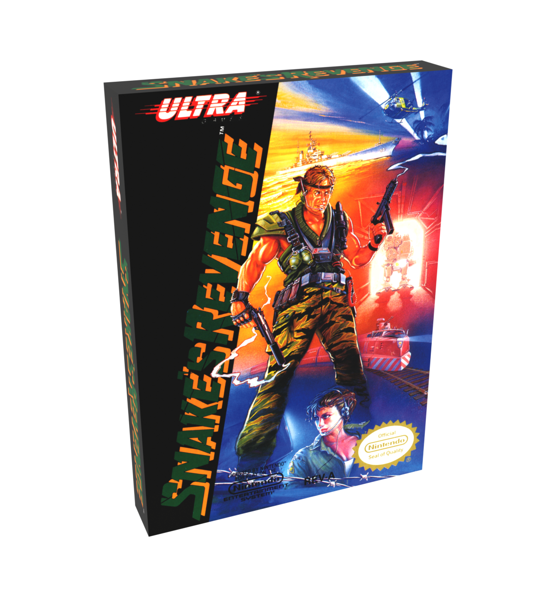 Snake&#39;s Revenge Reproduction Box