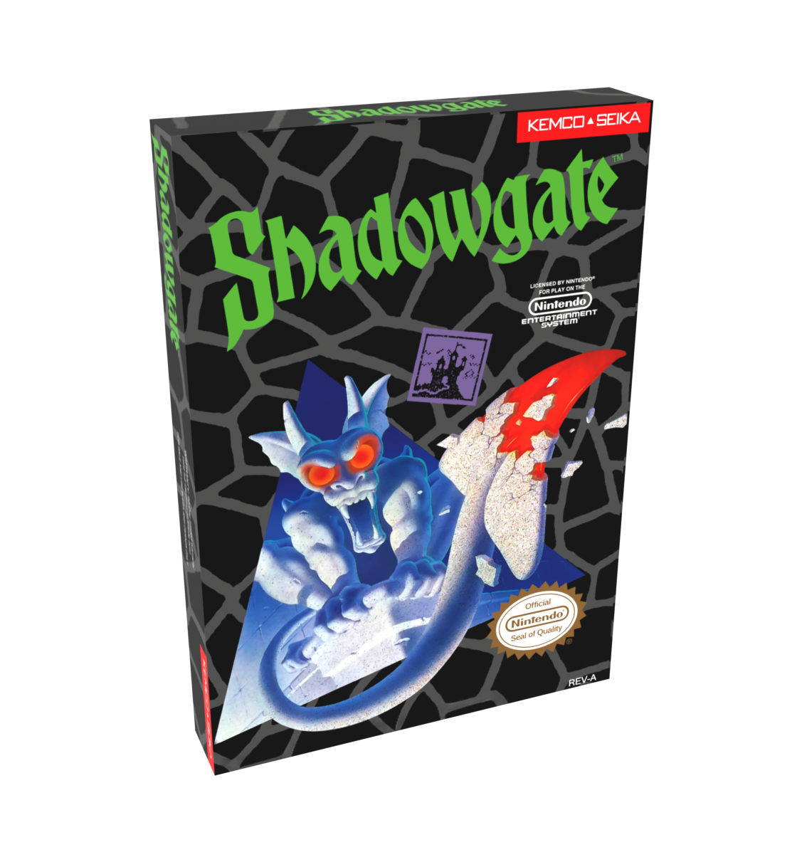 Shadowgate Reproduction Box