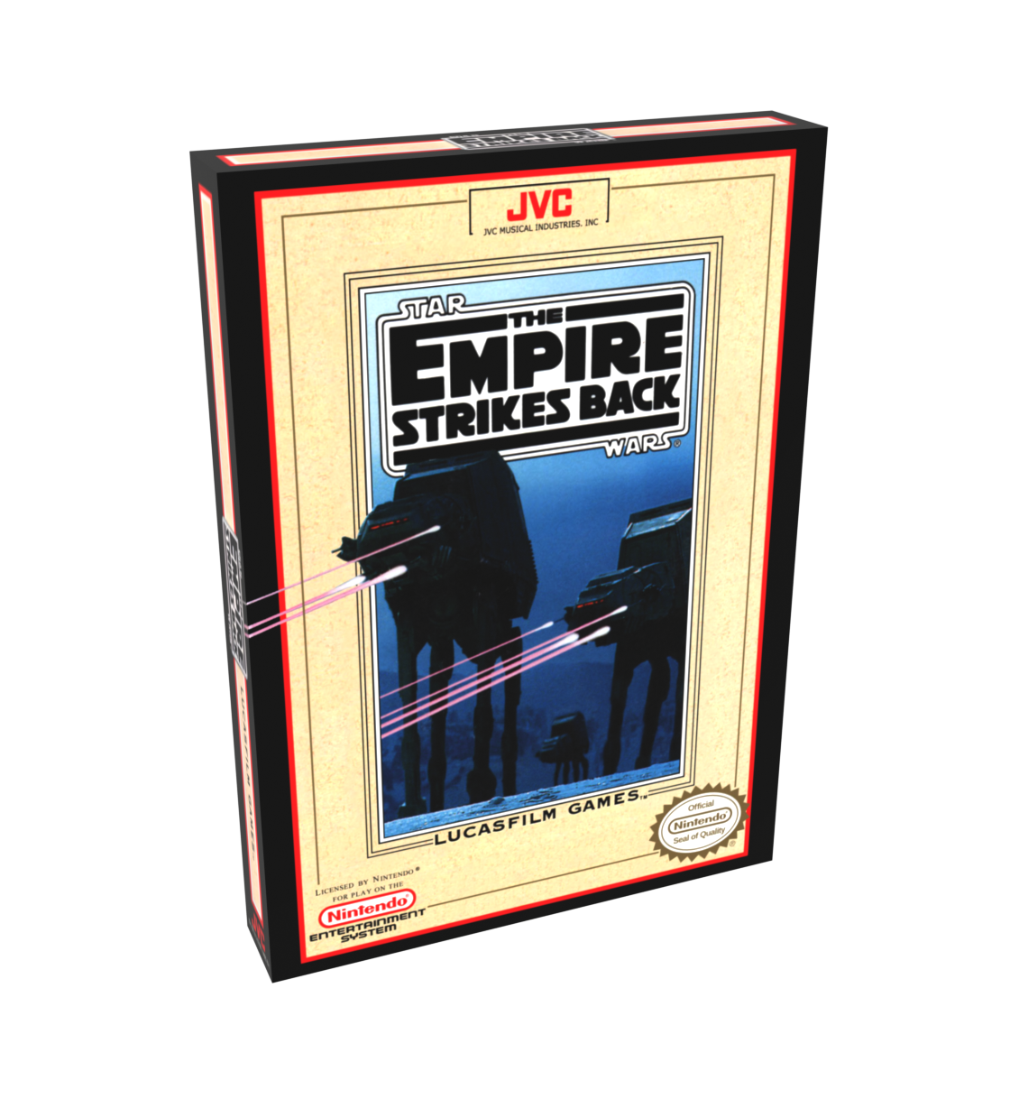 Star Wars The Empire Strikes Back Reproduction Box
