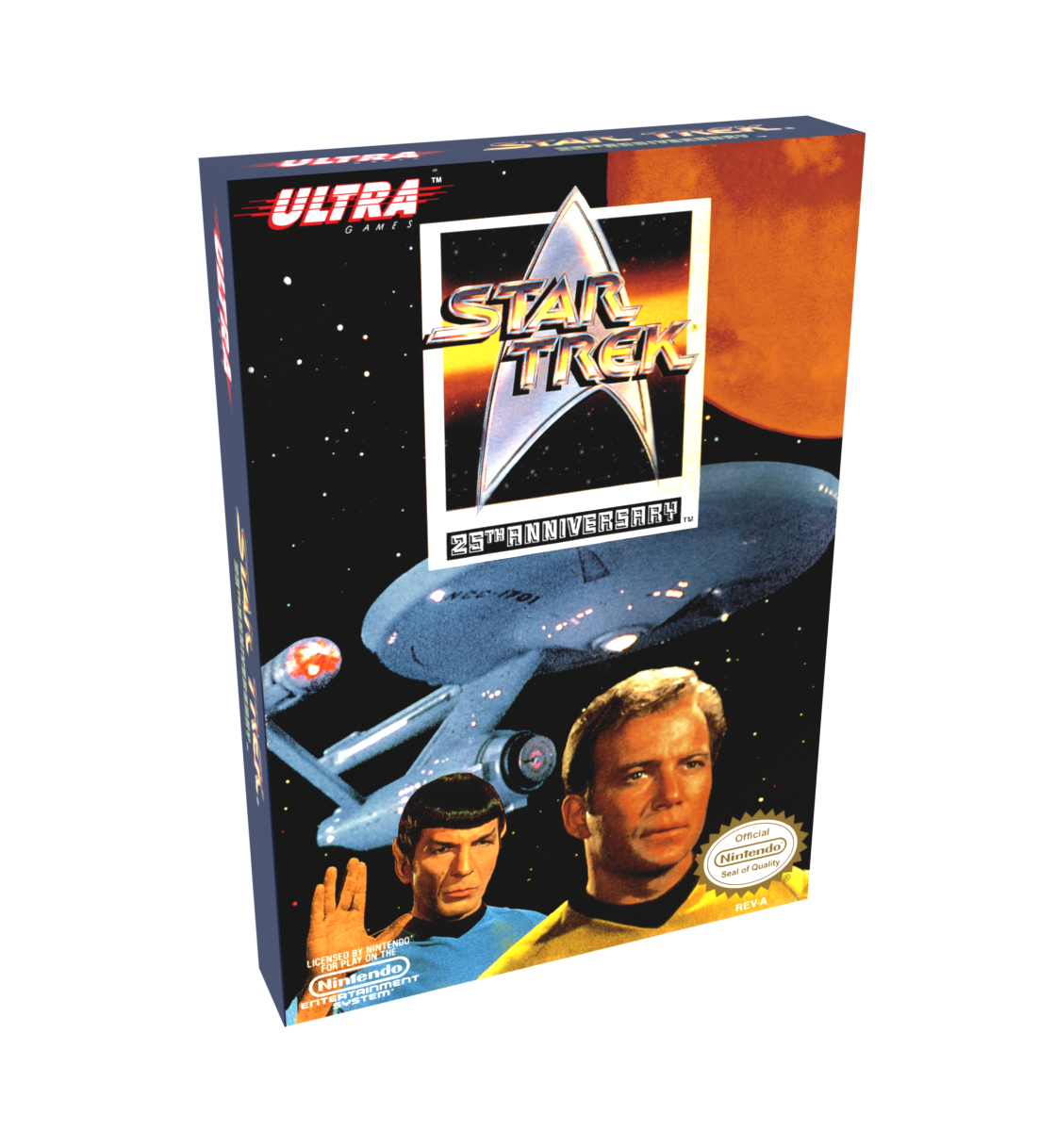 Star Trek 25th Anniversary Reproduction Box