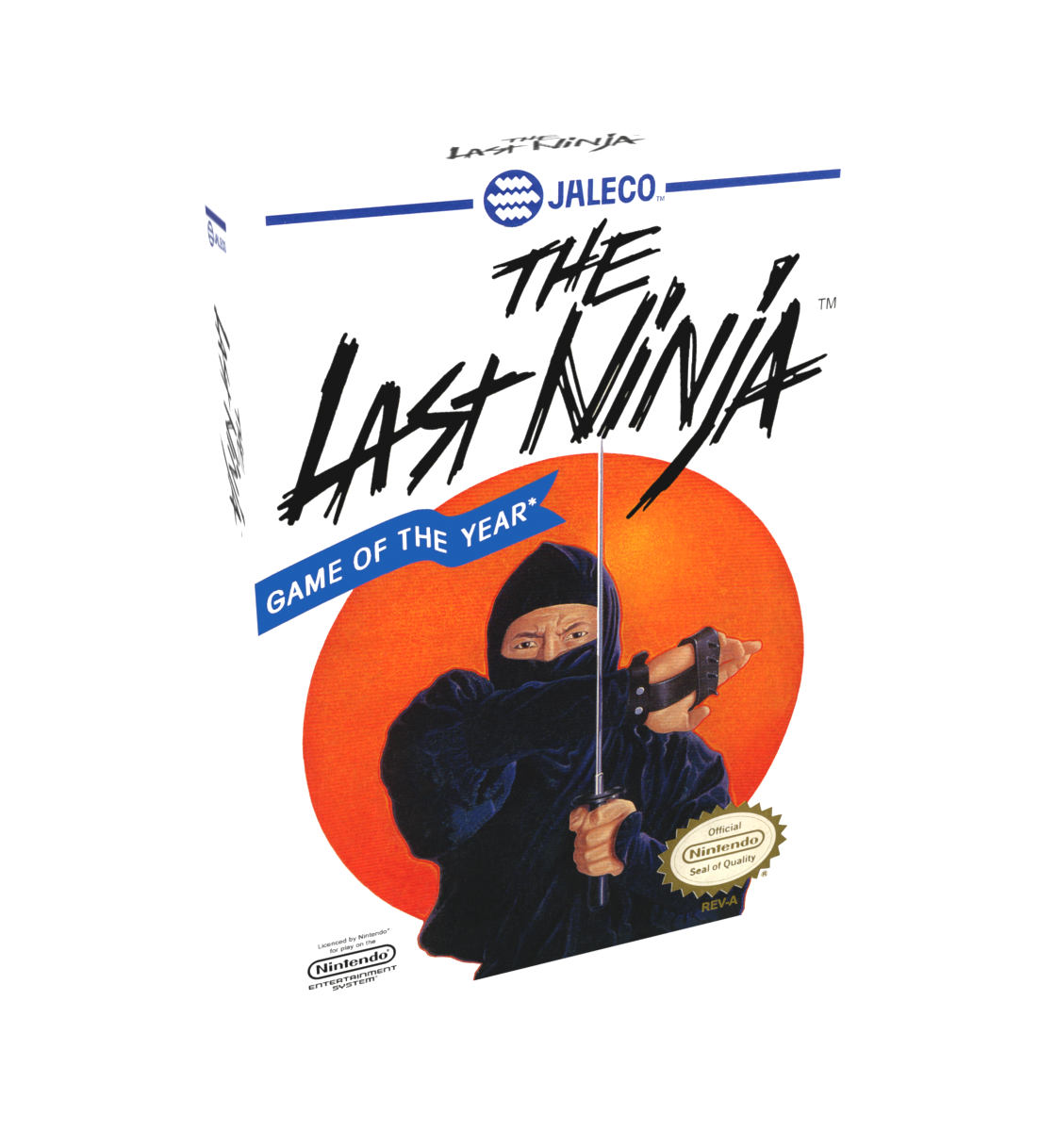 The Last Ninja Reproduction Box