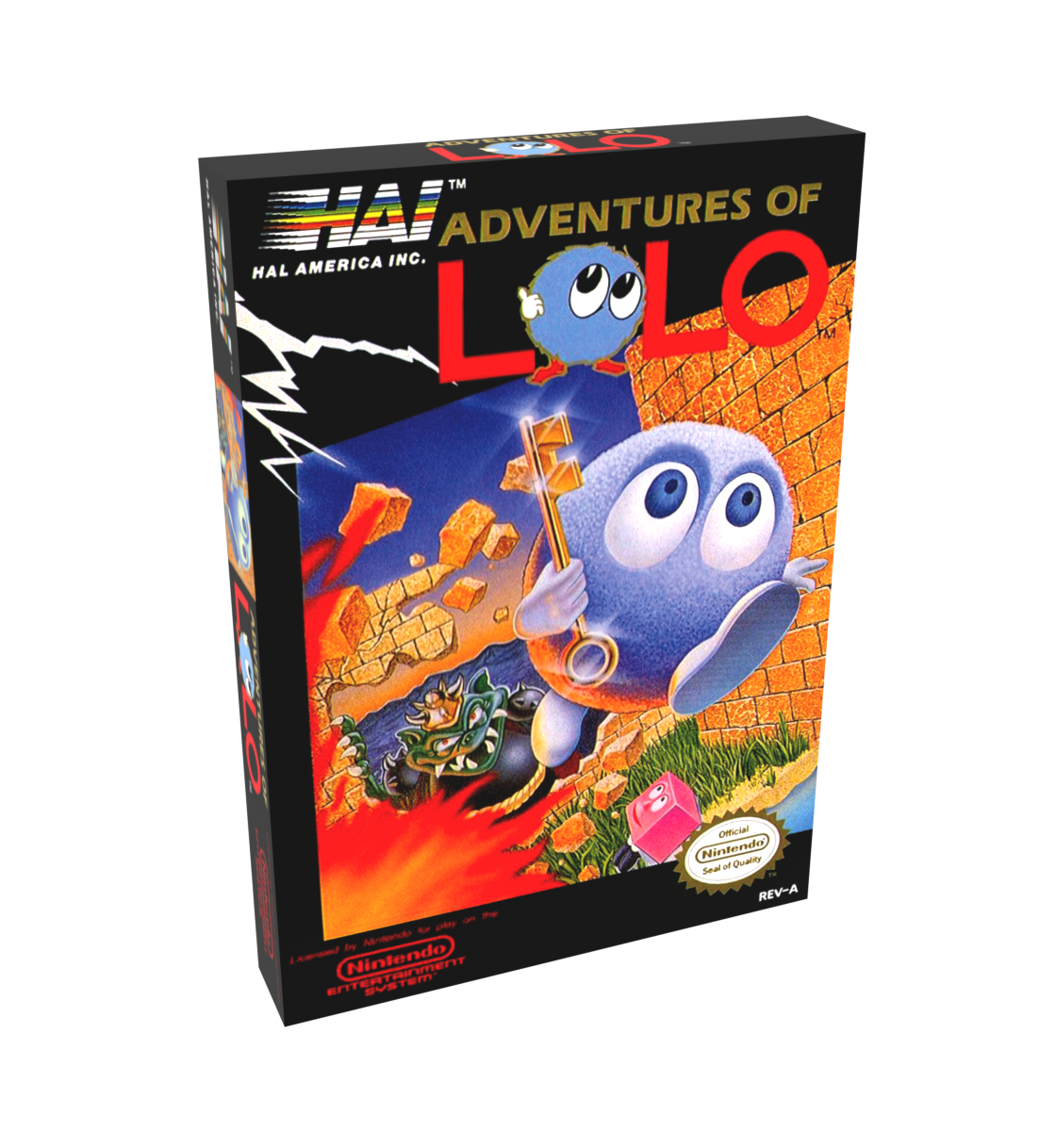 The Adventures of LoLo Reproduction Box