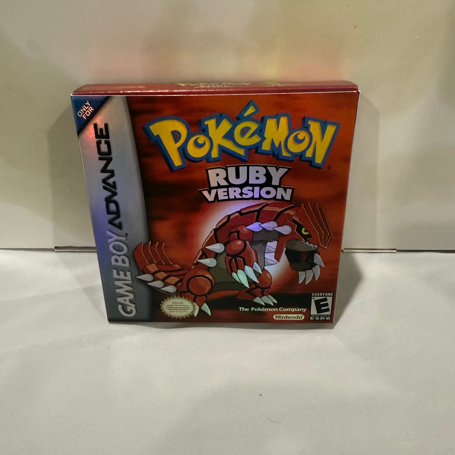 Pokemon Ruby Holofoil Reproduction Box