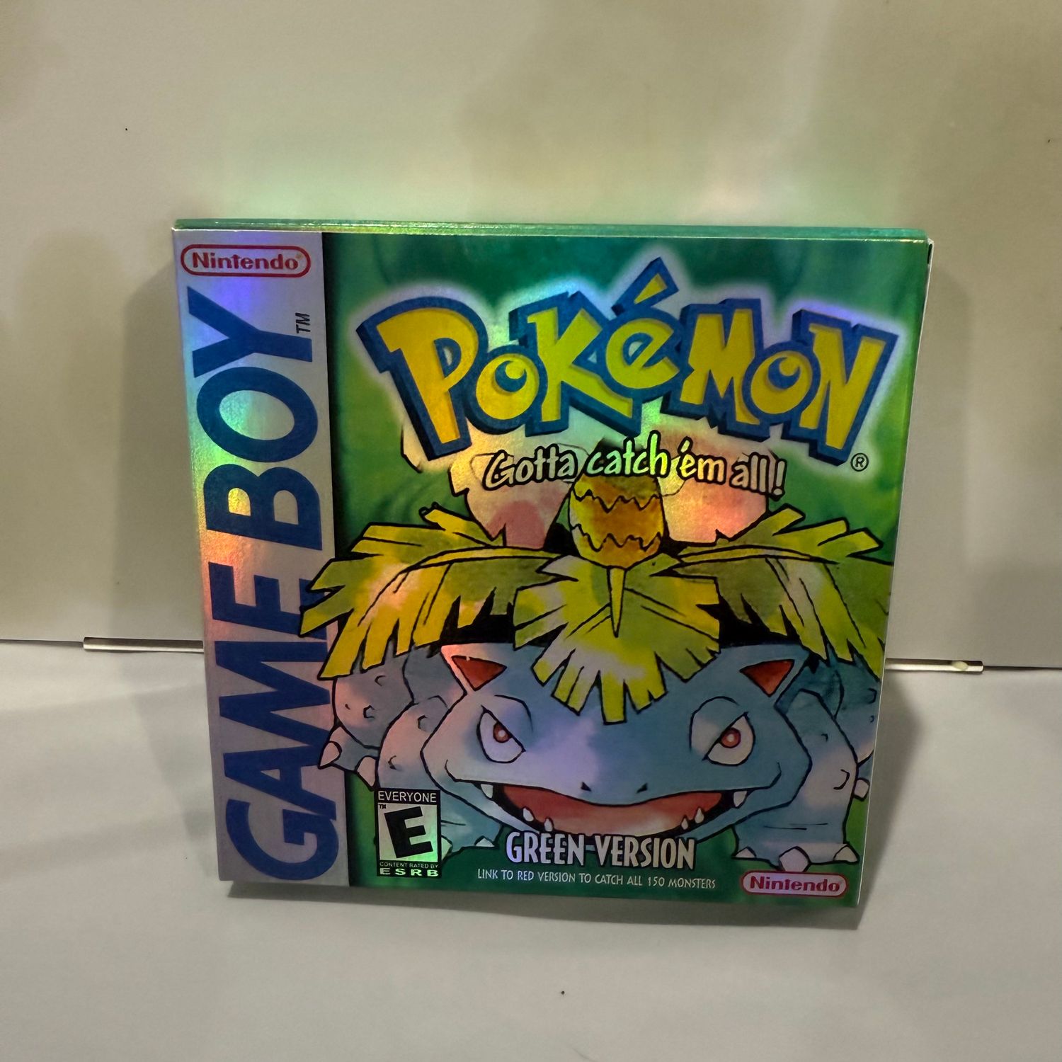 Pokemon Green [Custom] Holofoil Reproduction Box