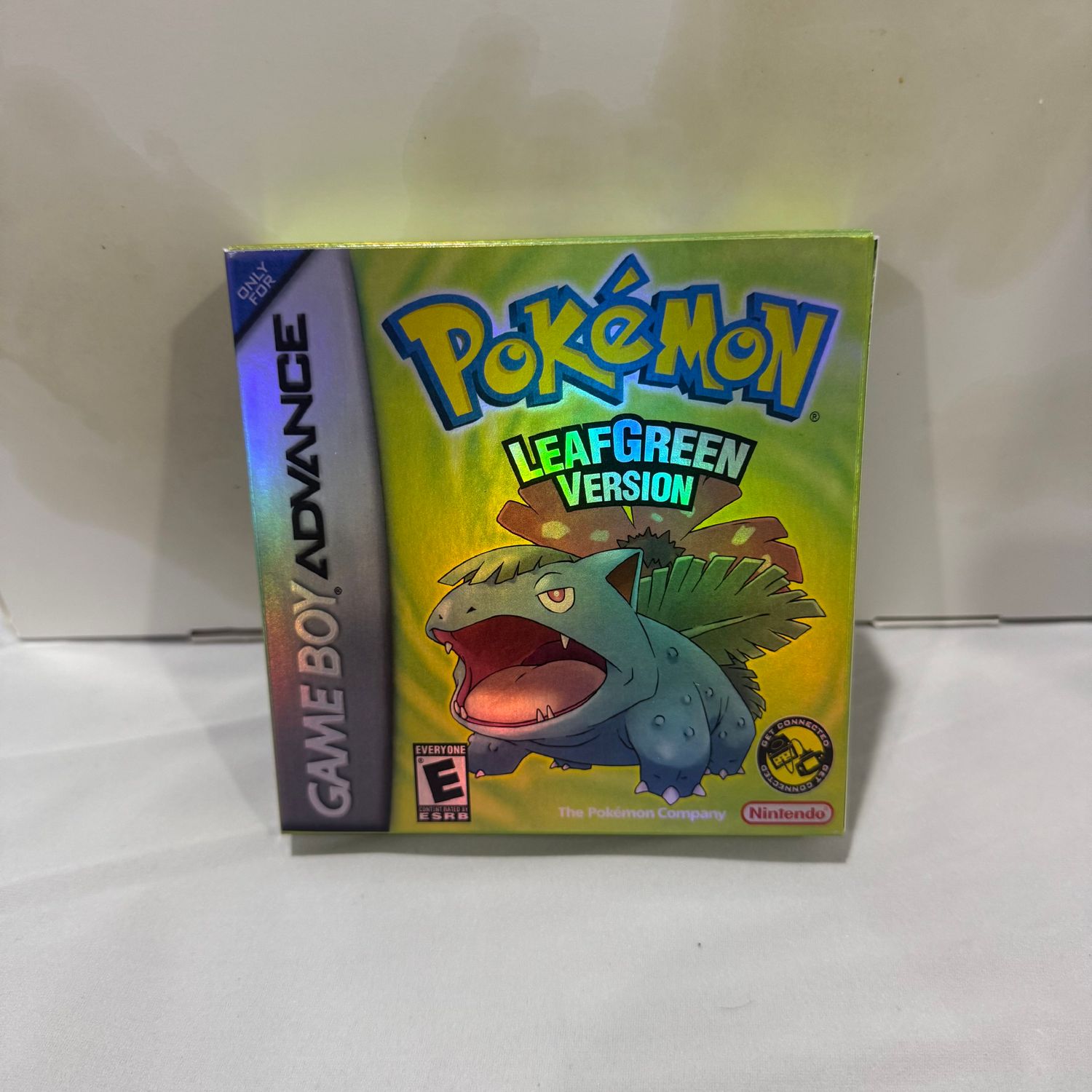 Pokemon LeafGreen Holofoil Reproduction Box