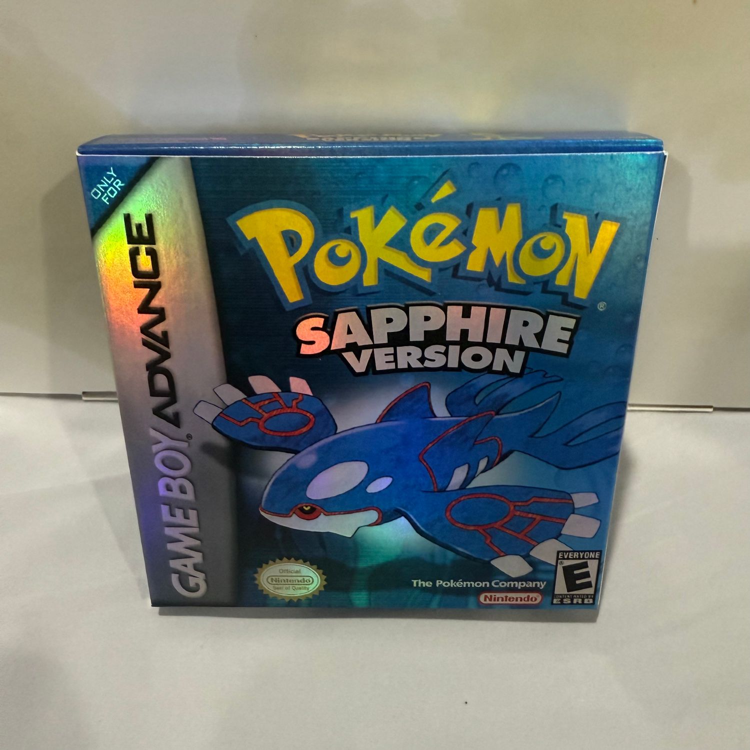 Pokemon Sapphire Holofoil Reproduction Box
