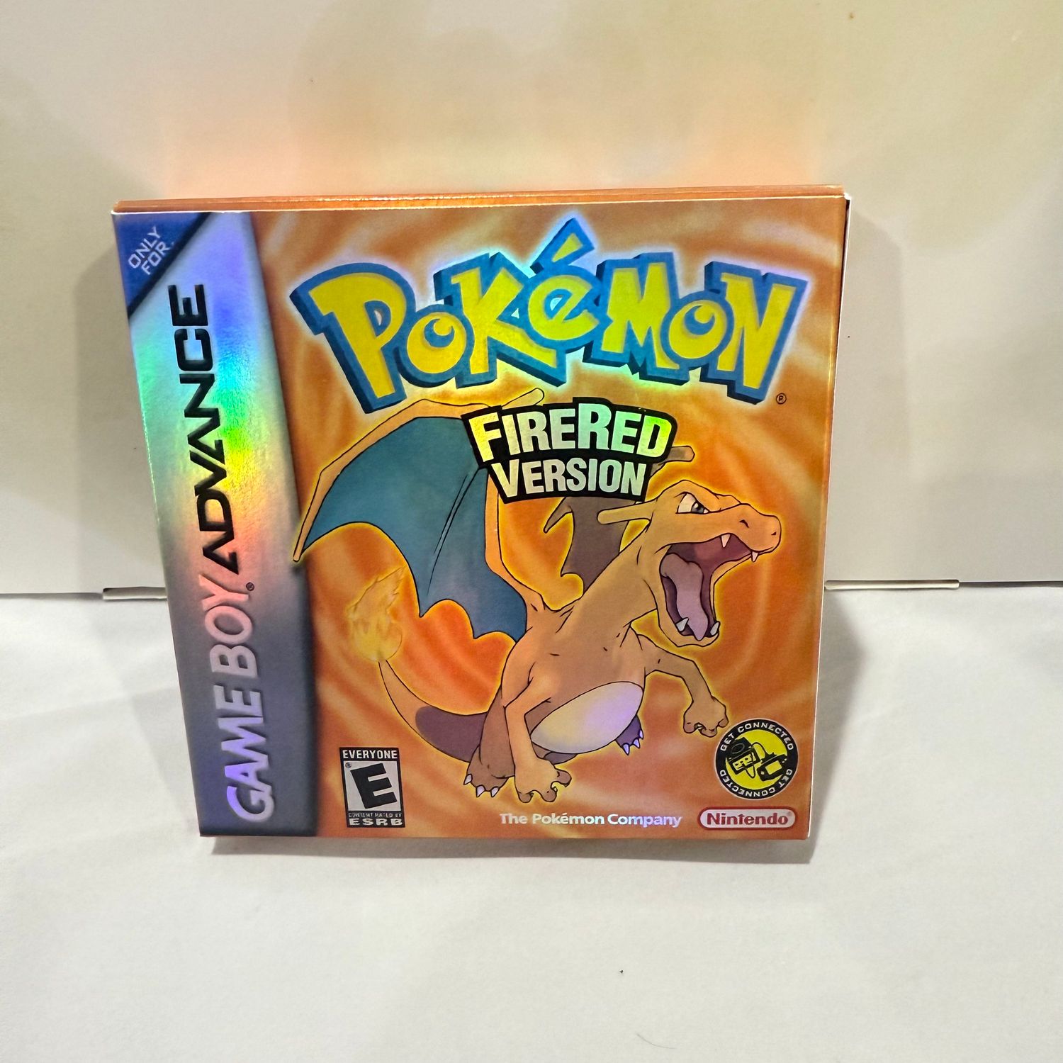 Pokemon FireRed Holofoil Reproduction Box