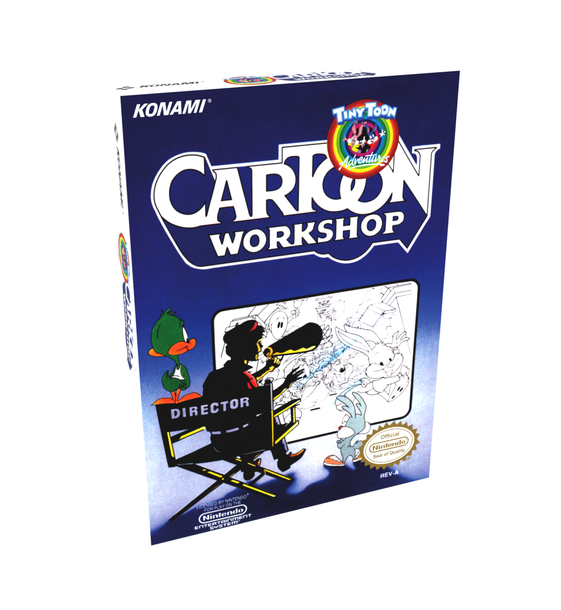 Tiny Toons Cartoon Workshop Reproduction Box