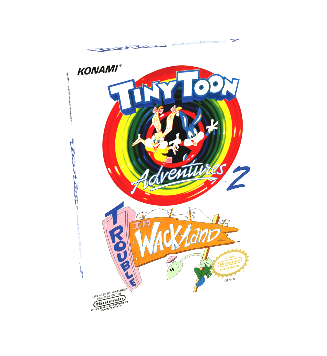 Tiny Toons Adventure 2 Reproduction Box