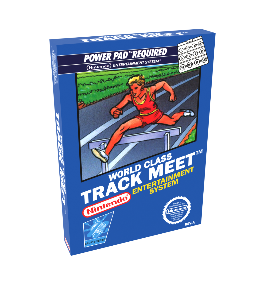 World Class Track Meet Reproduction Box