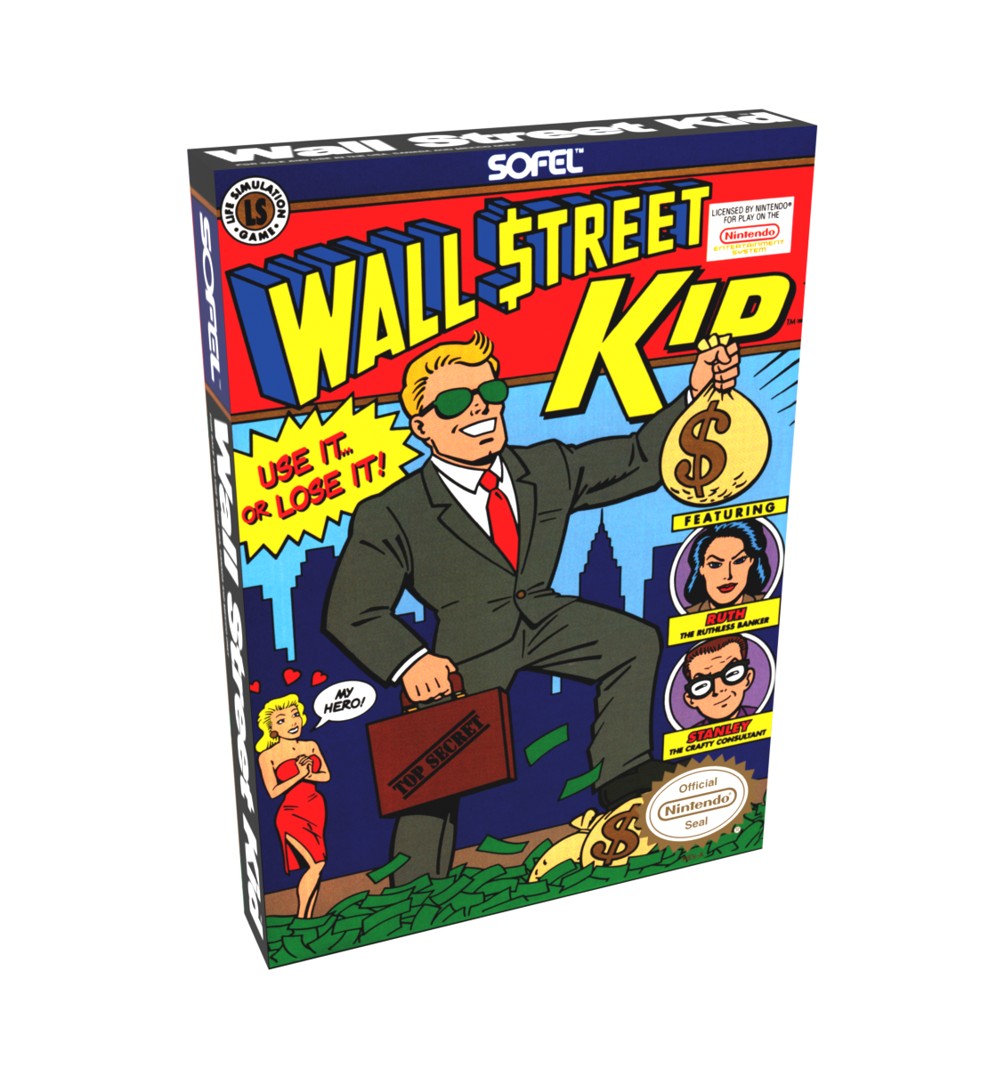 Wall Street Kid Reproduction Box