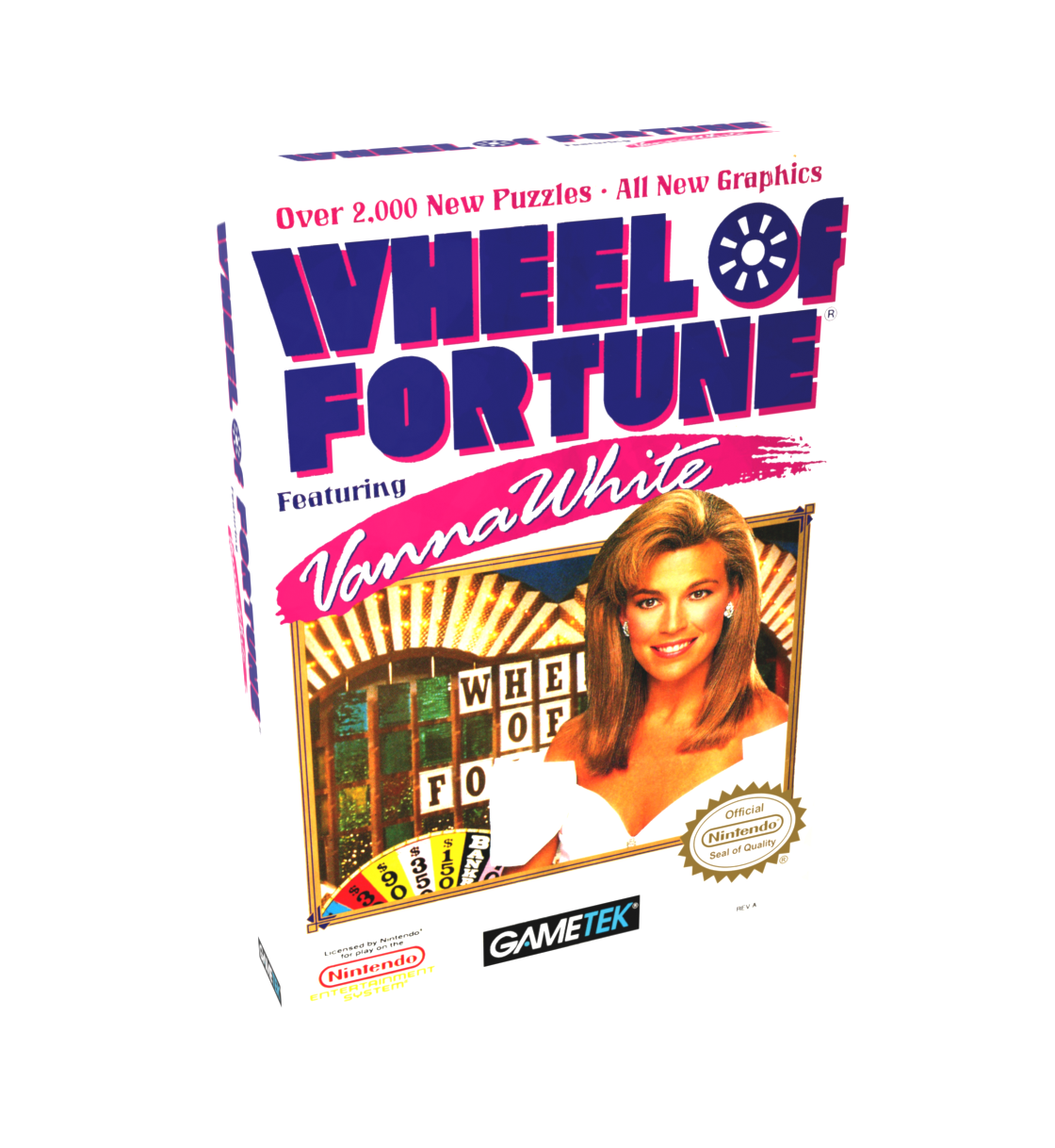 Wheel of Fortune Featuring Vanna White Reproduction Box
